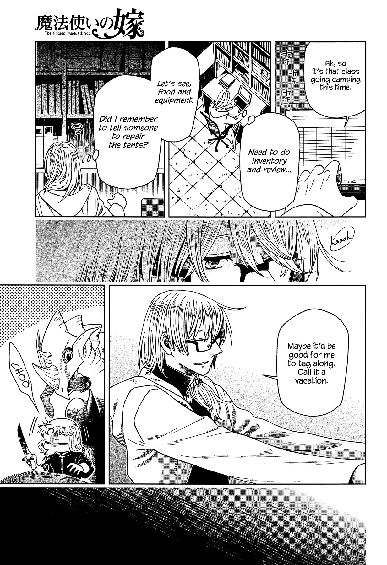 Mahou Tsukai no Yome chapter 59 page 35