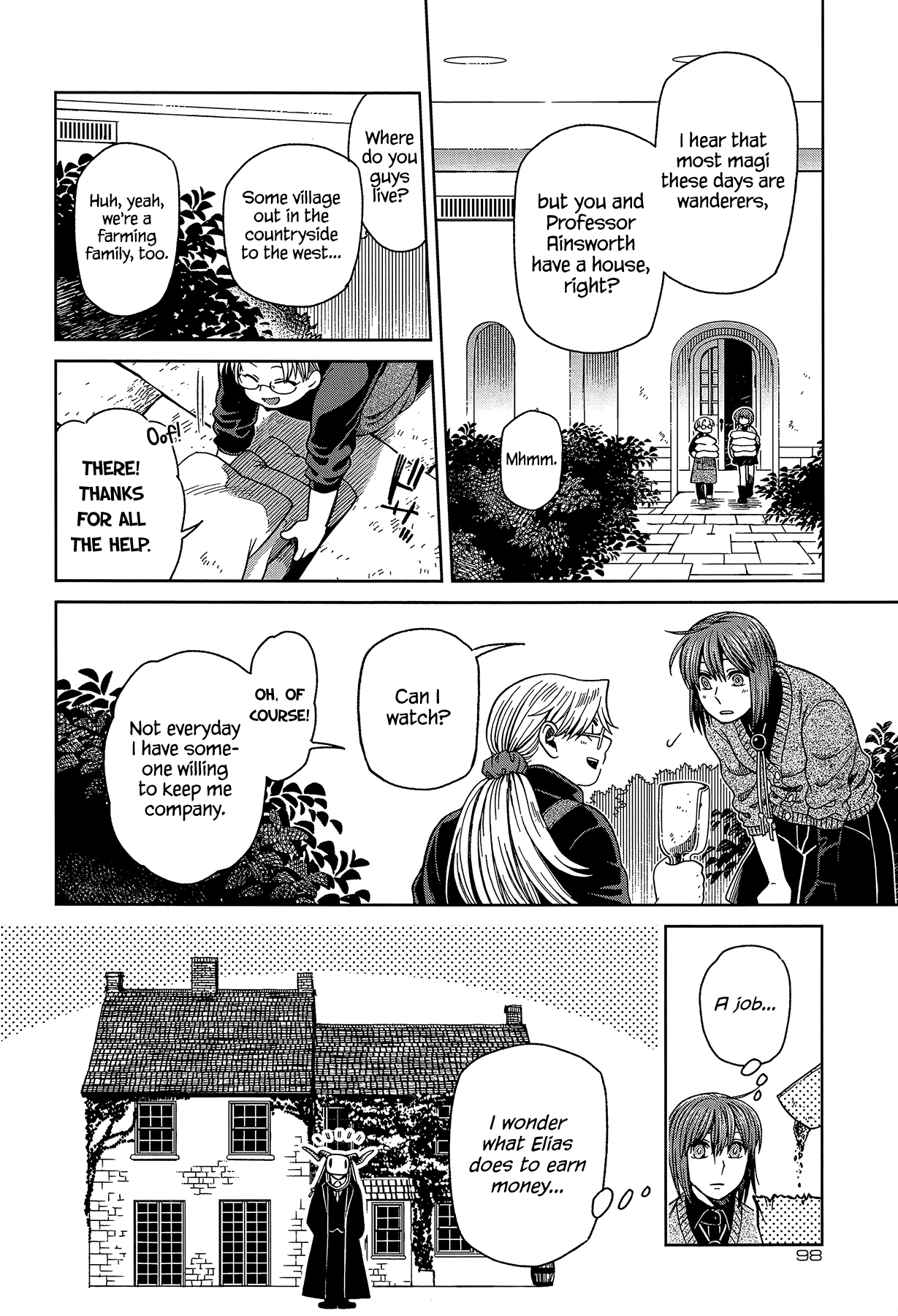 Mahou Tsukai no Yome chapter 63 page 4