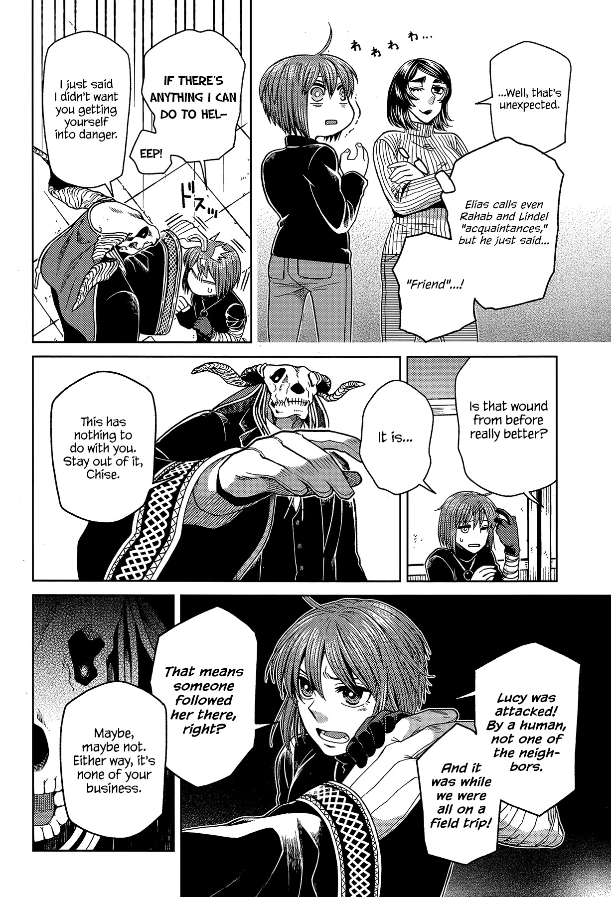 Mahou Tsukai no Yome chapter 66 page 8