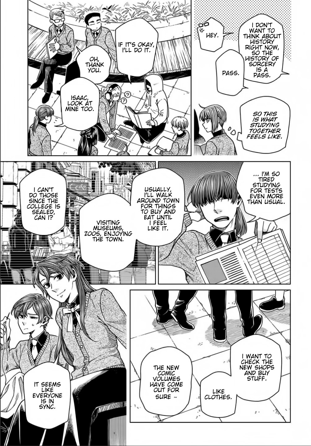 Mahou Tsukai no Yome chapter 74 page 7