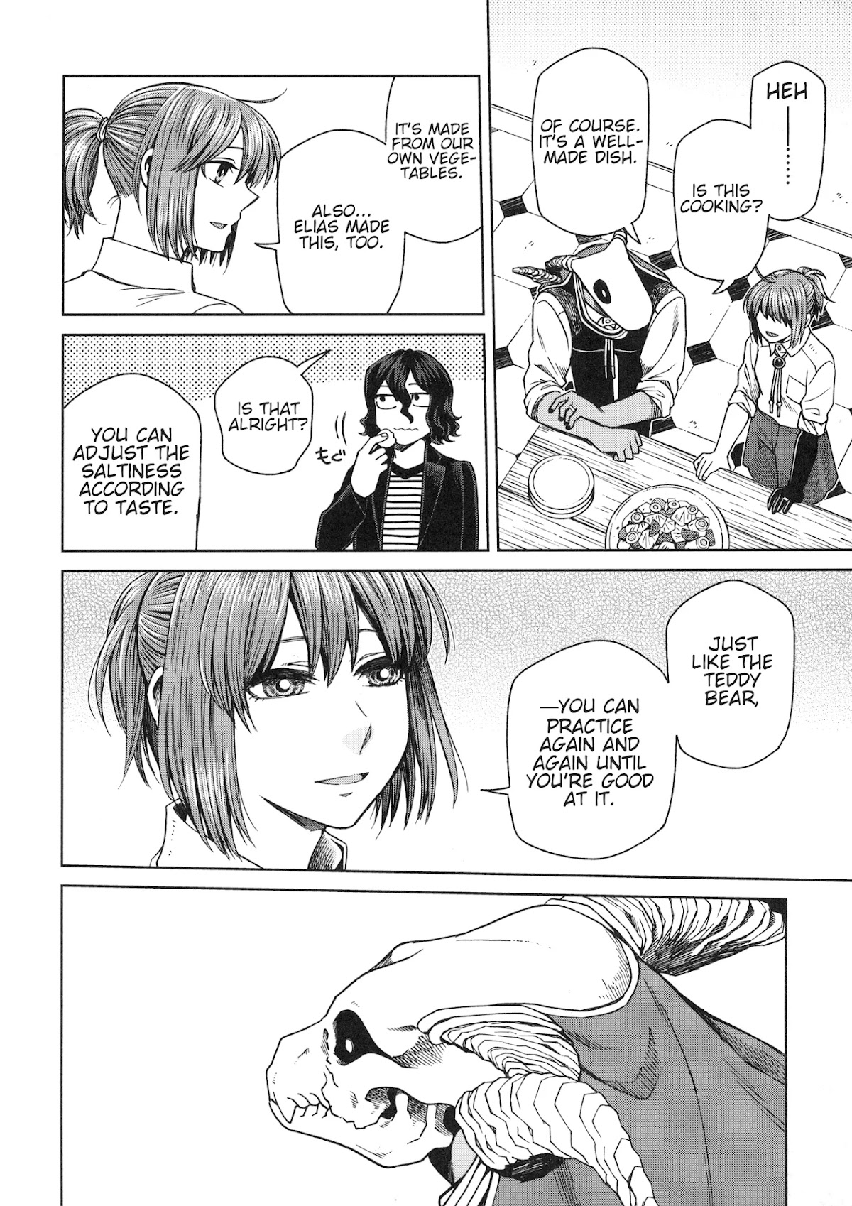 Mahou Tsukai no Yome chapter 80.5 page 17