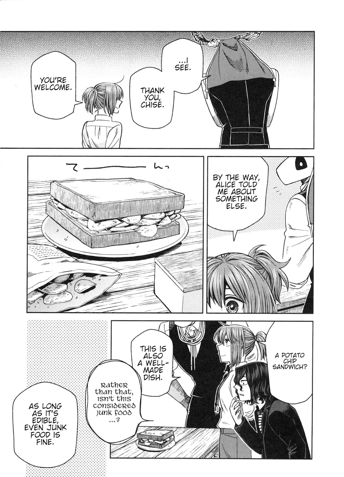 Mahou Tsukai no Yome chapter 80.5 page 18