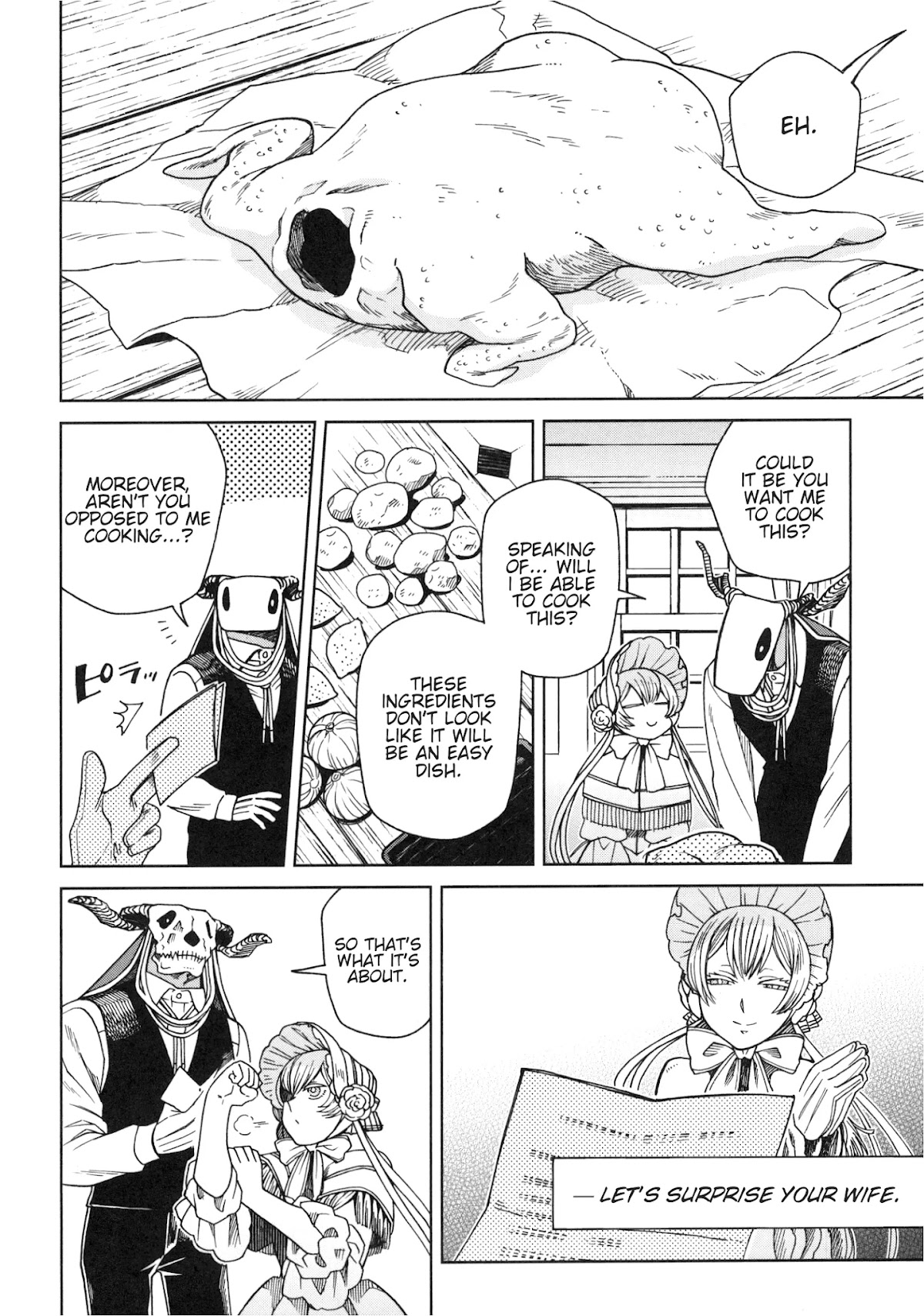 Mahou Tsukai no Yome chapter 80.5 page 21