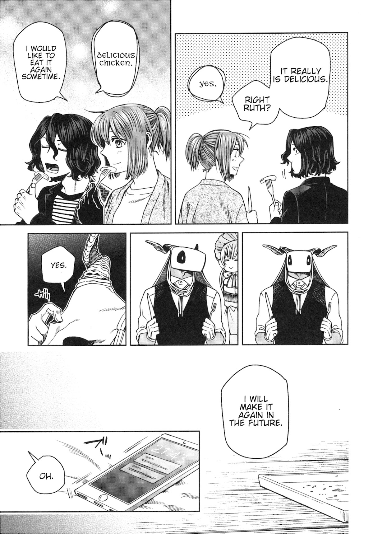 Mahou Tsukai no Yome chapter 80.5 page 26