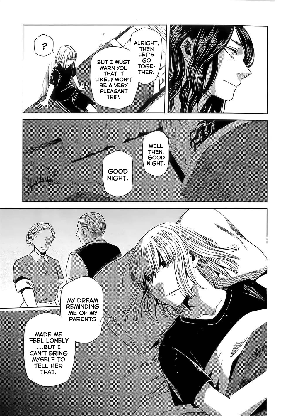 Mahou Tsukai no Yome chapter 82.5 page 9