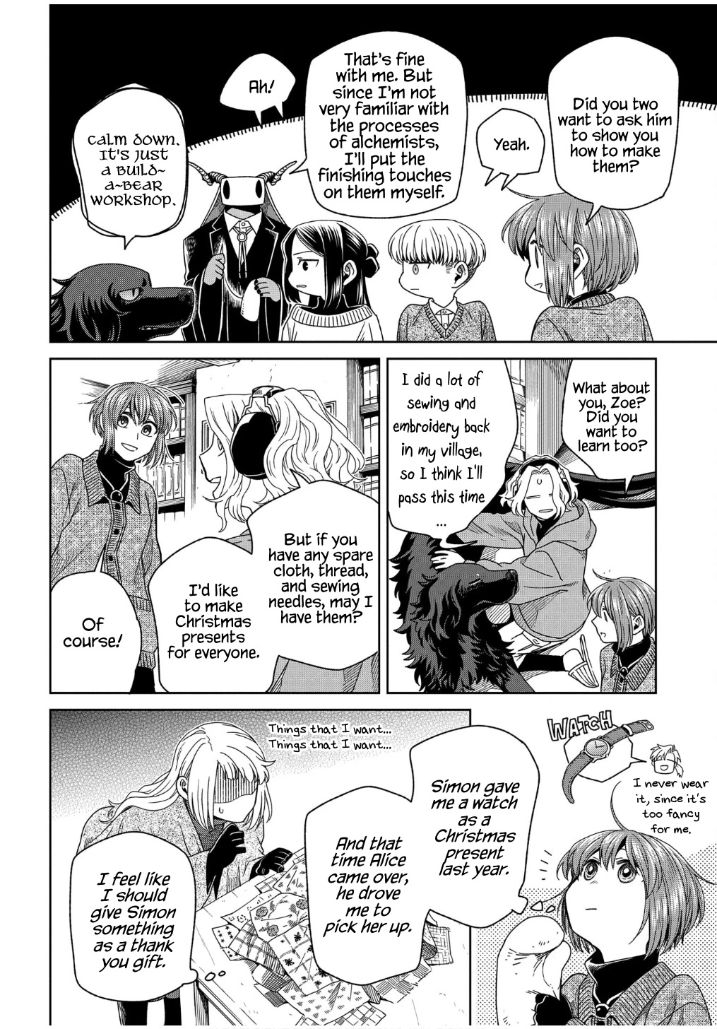 Mahou Tsukai no Yome chapter 95 page 16