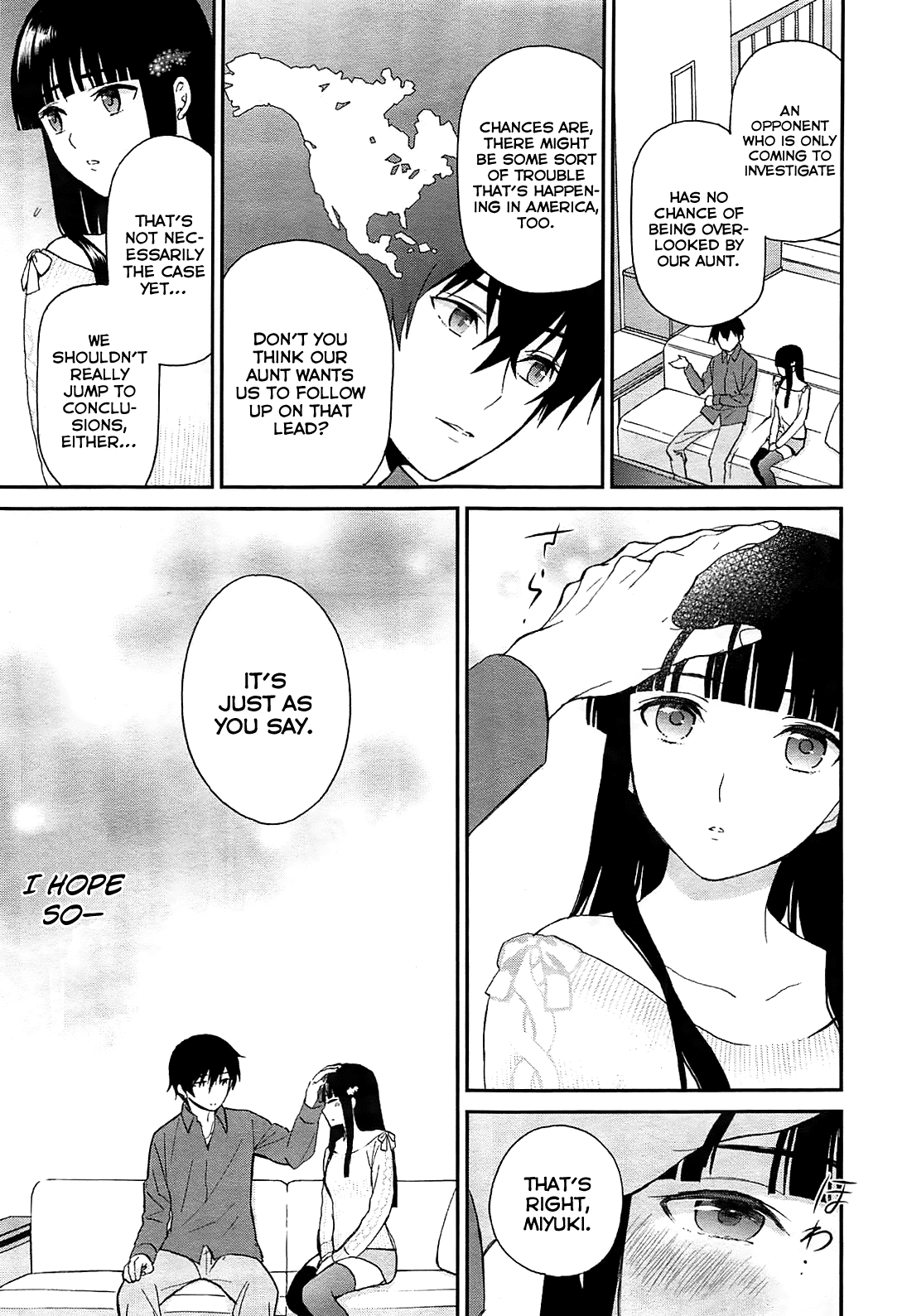 Mahouka Koukou no Rettousei - Raihousha Hen chapter 1 page 13