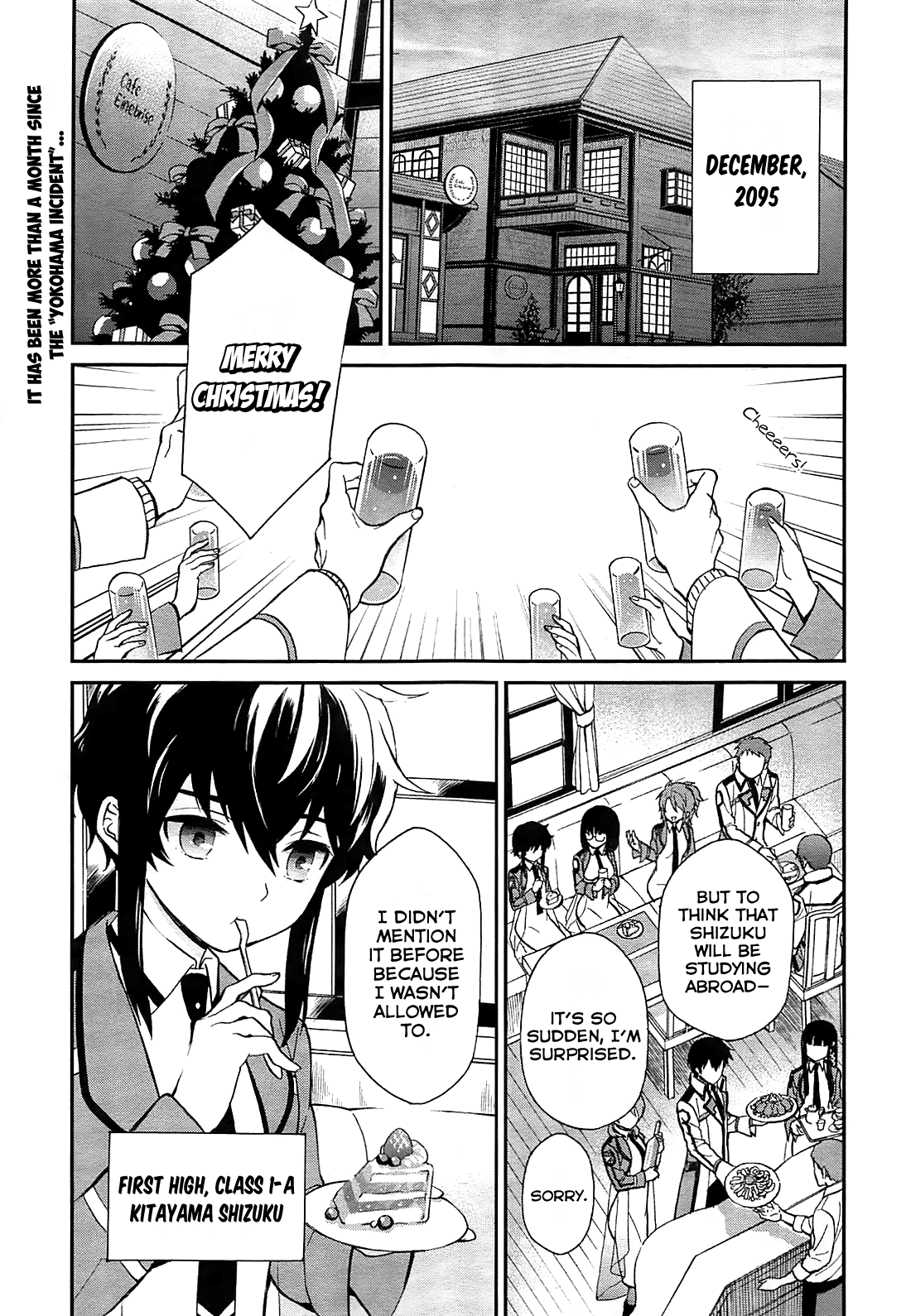 Mahouka Koukou no Rettousei - Raihousha Hen chapter 1 page 5