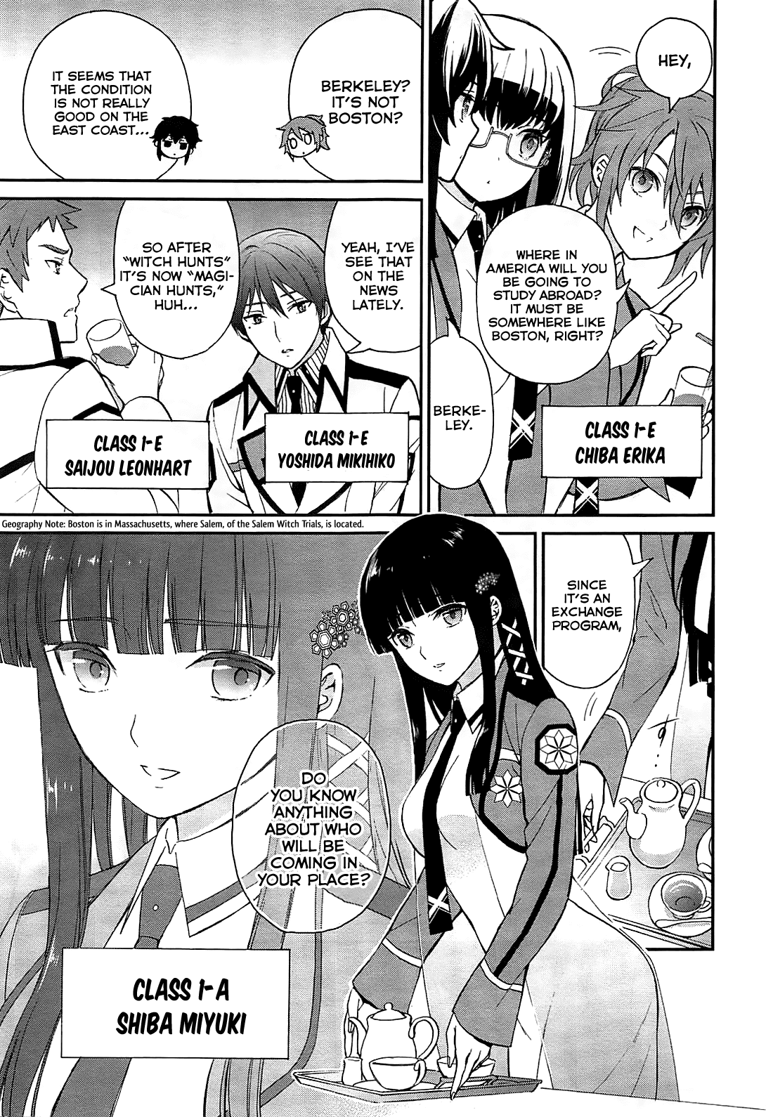 Mahouka Koukou no Rettousei - Raihousha Hen chapter 1 page 7