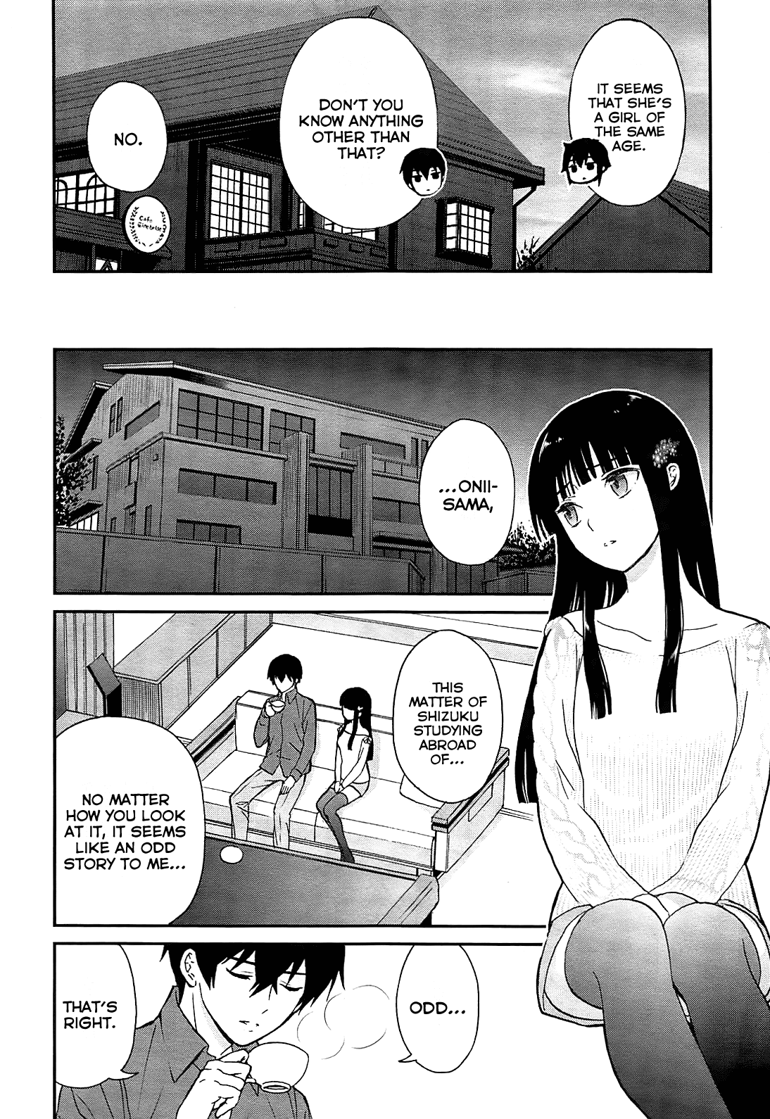 Mahouka Koukou no Rettousei - Raihousha Hen chapter 1 page 8