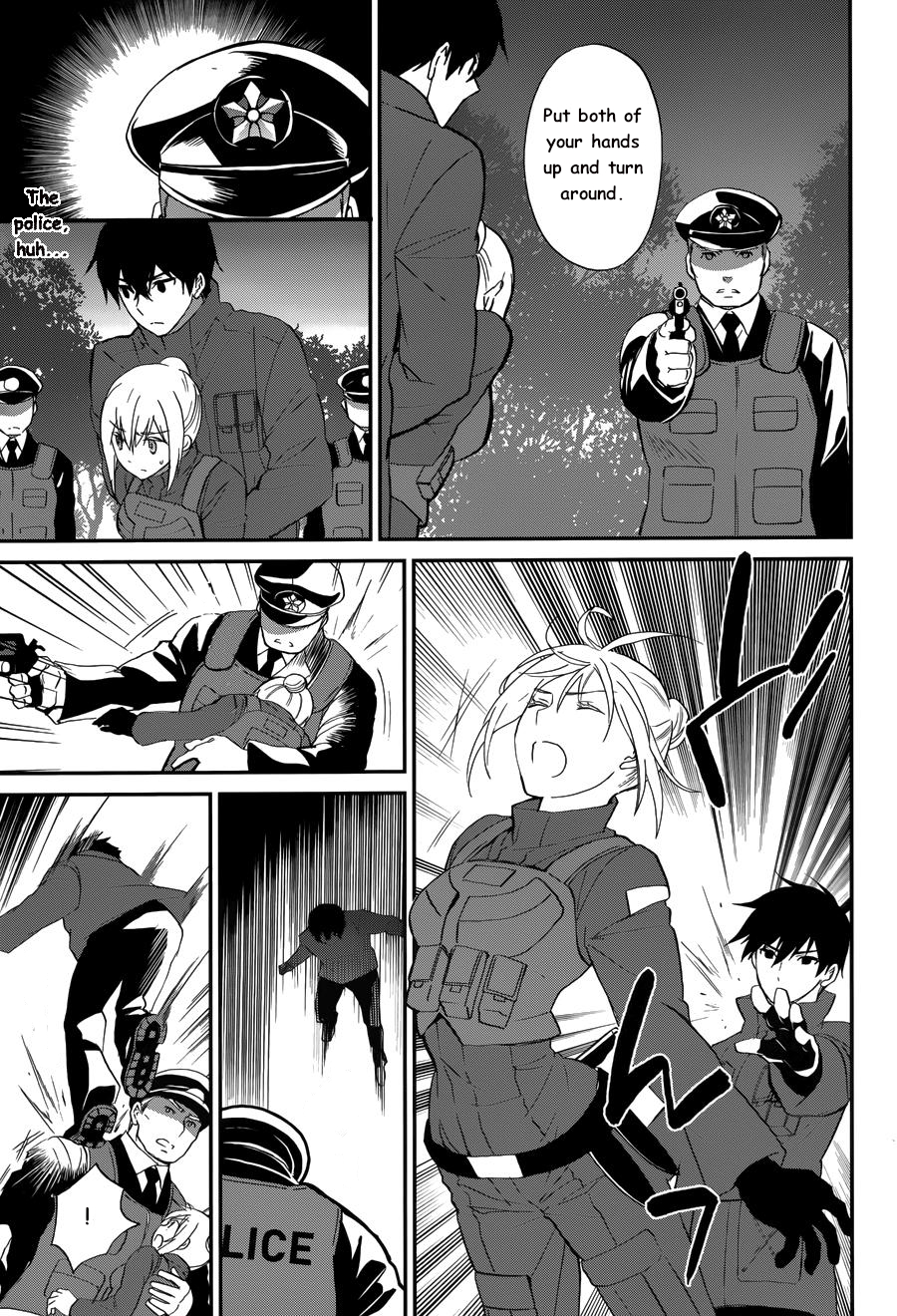 Mahouka Koukou no Rettousei - Raihousha Hen chapter 10 page 17