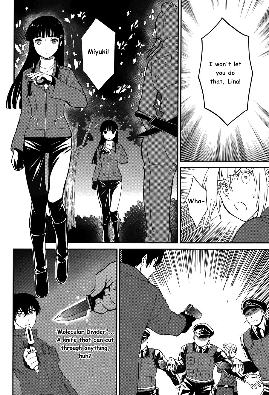 Mahouka Koukou no Rettousei - Raihousha Hen chapter 10 page 22