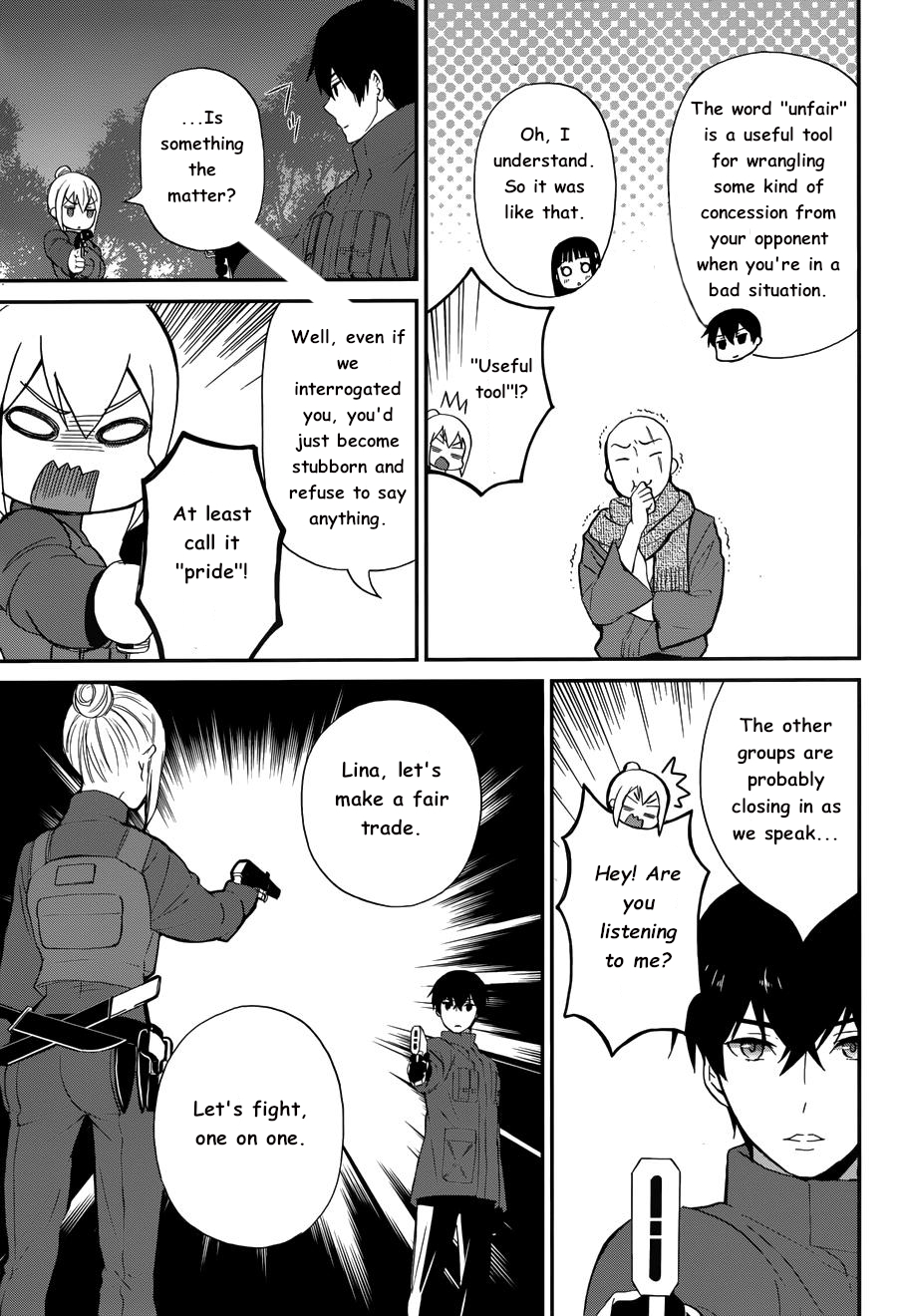 Mahouka Koukou no Rettousei - Raihousha Hen chapter 10 page 27