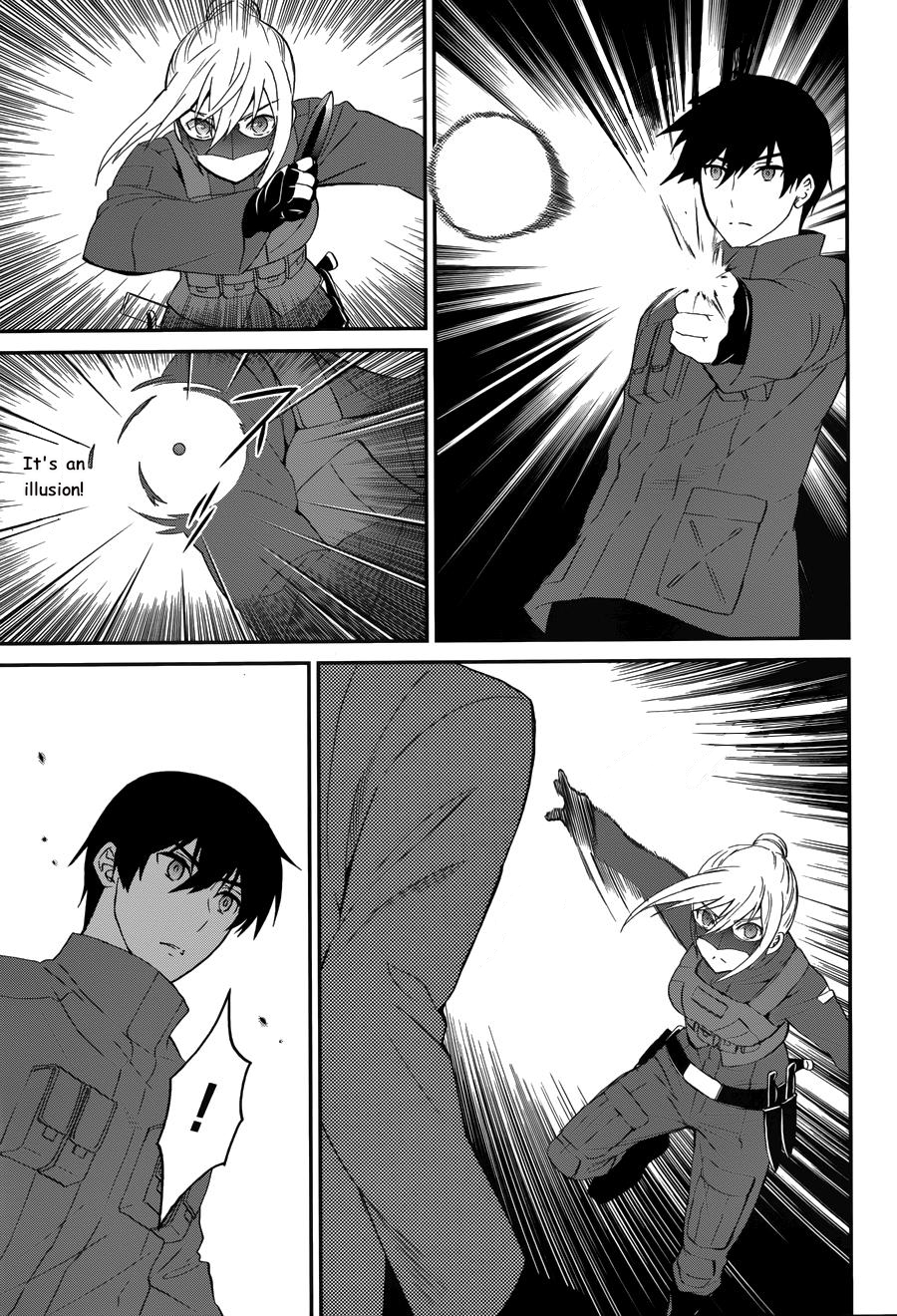 Mahouka Koukou no Rettousei - Raihousha Hen chapter 10 page 7