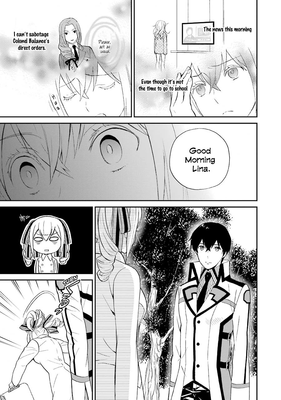 Mahouka Koukou no Rettousei - Raihousha Hen chapter 17 page 12