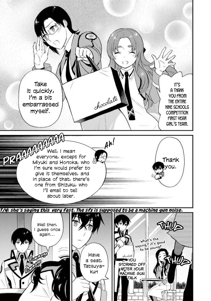 Mahouka Koukou no Rettousei - Raihousha Hen chapter 19 page 22