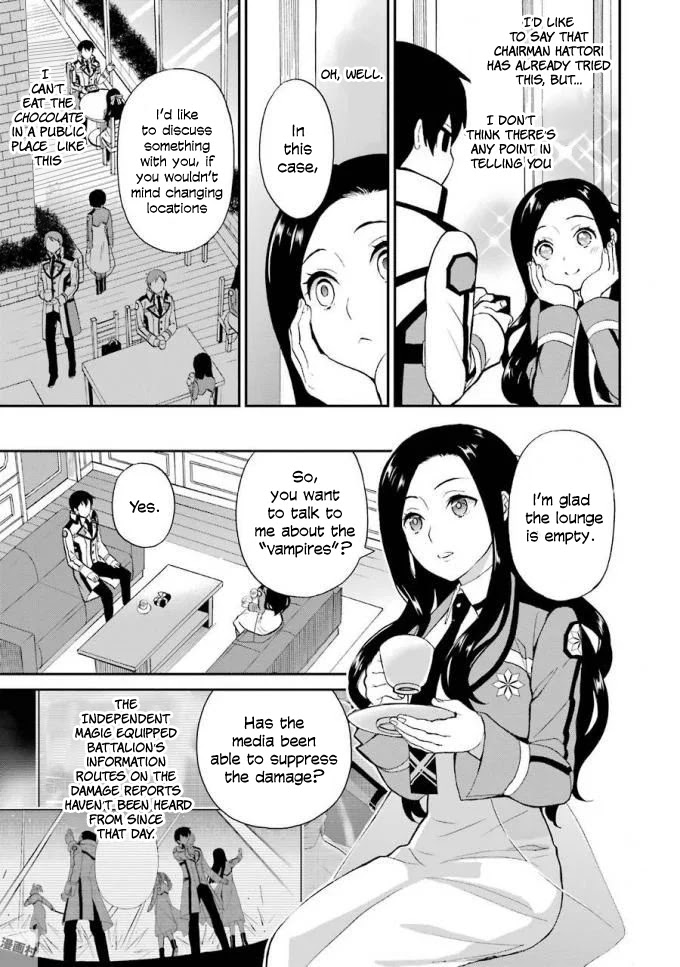 Mahouka Koukou no Rettousei - Raihousha Hen chapter 19 page 24