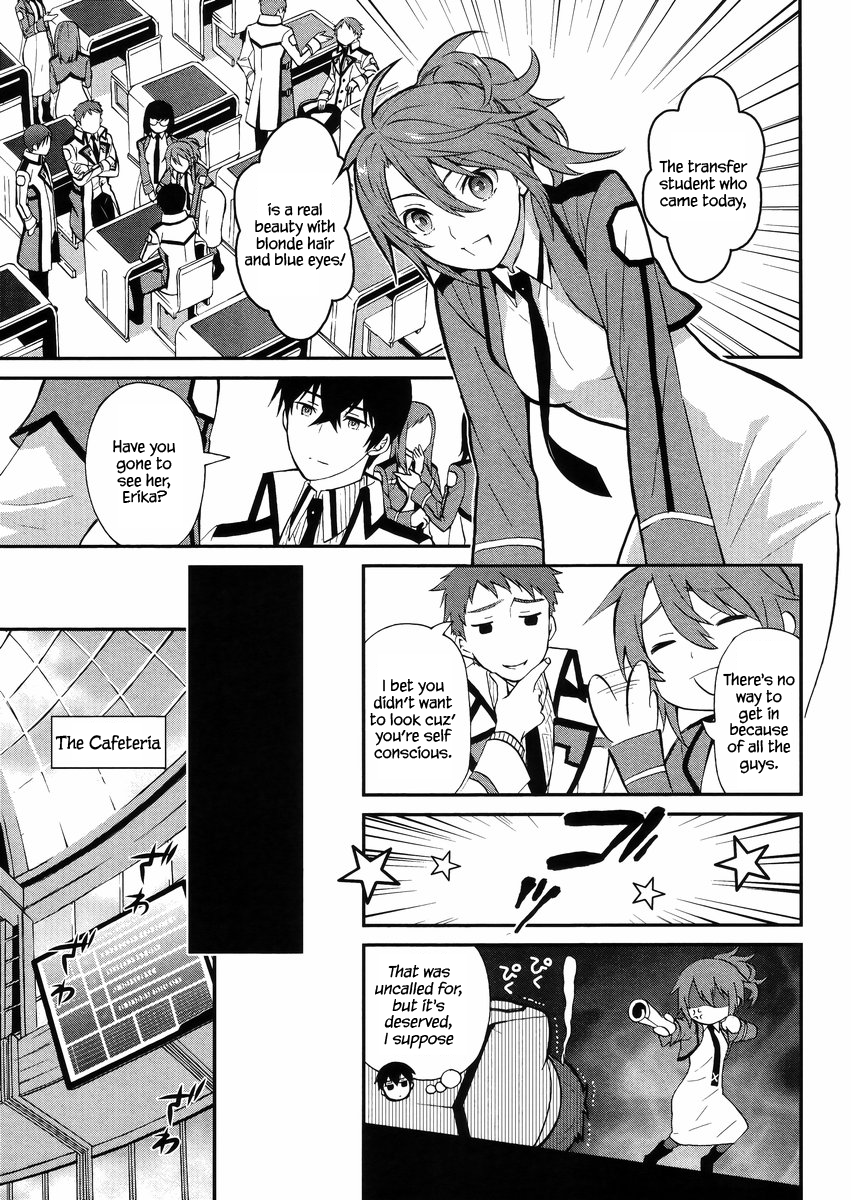 Mahouka Koukou no Rettousei - Raihousha Hen chapter 2 page 10