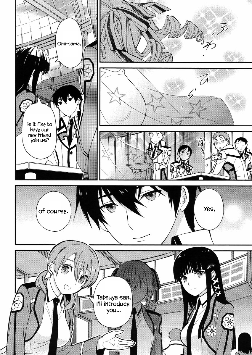 Mahouka Koukou no Rettousei - Raihousha Hen chapter 2 page 11