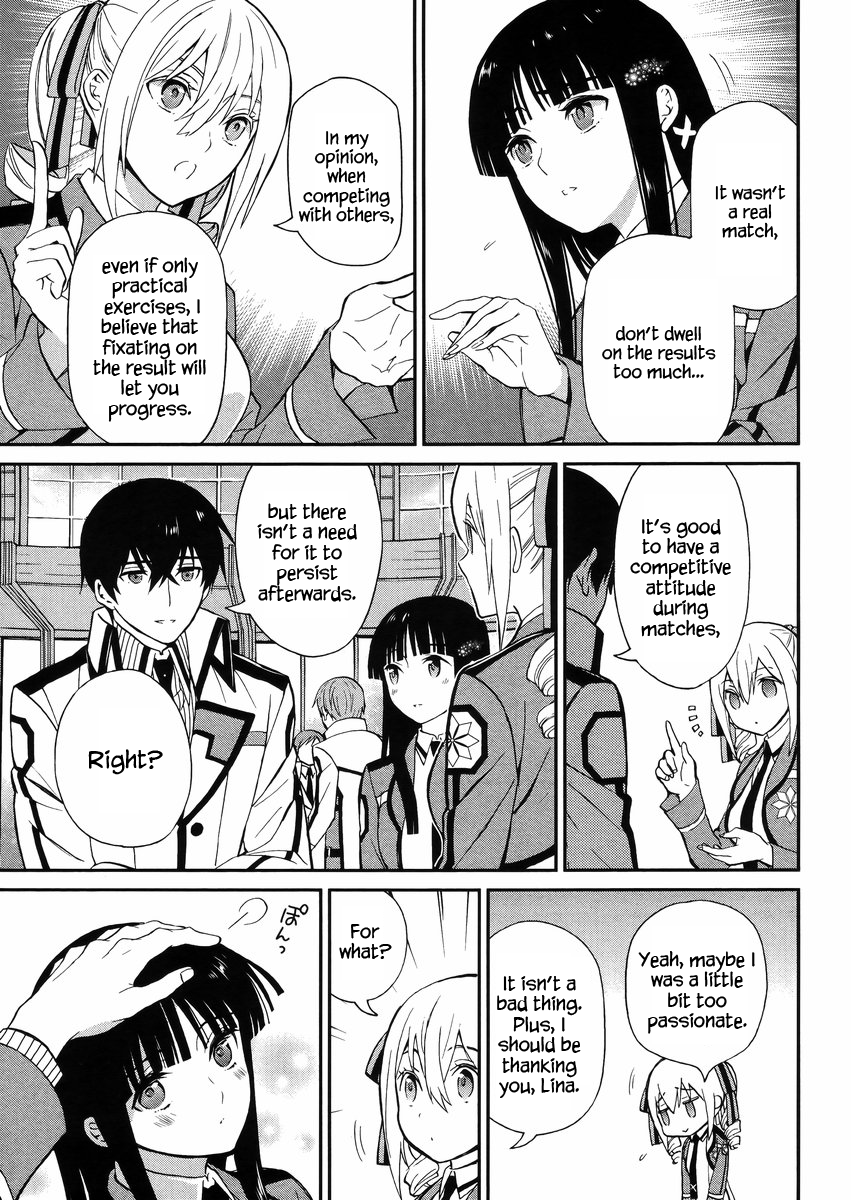 Mahouka Koukou no Rettousei - Raihousha Hen chapter 2 page 24
