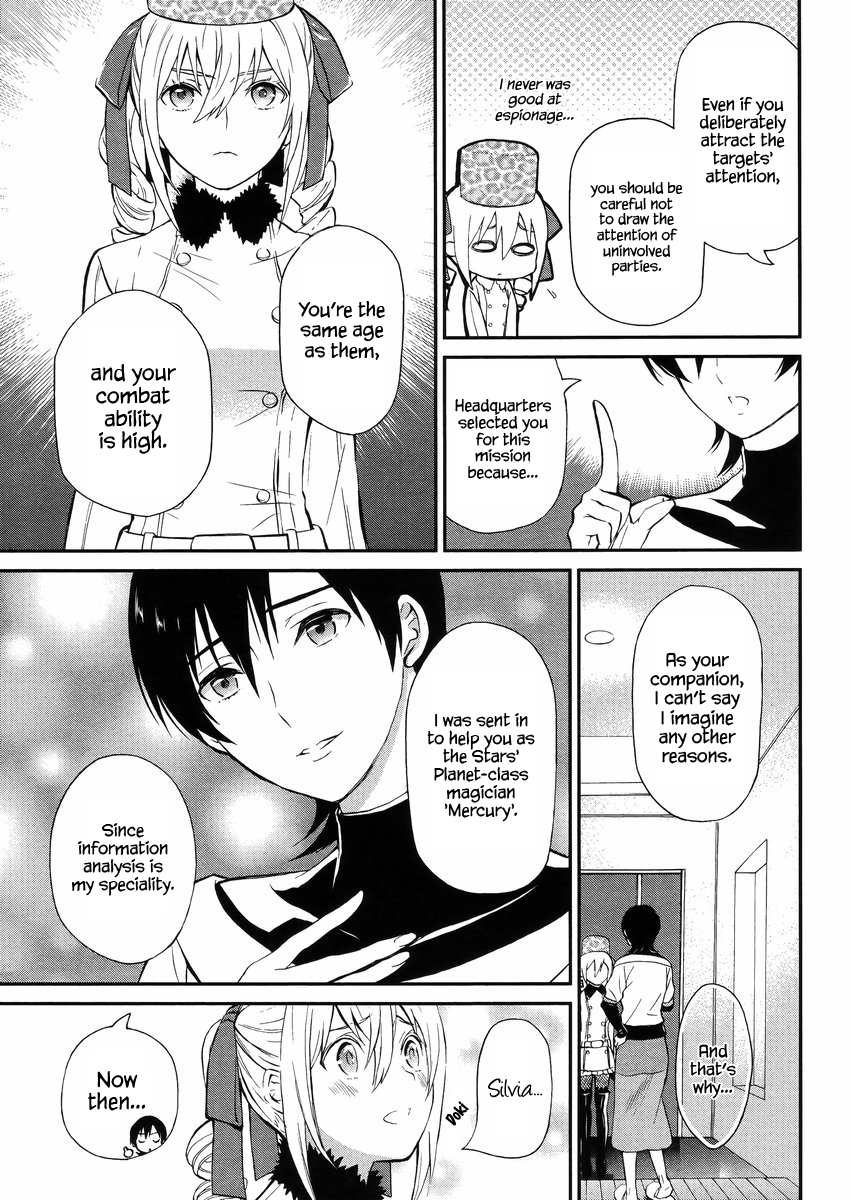 Mahouka Koukou no Rettousei - Raihousha Hen chapter 2 page 8