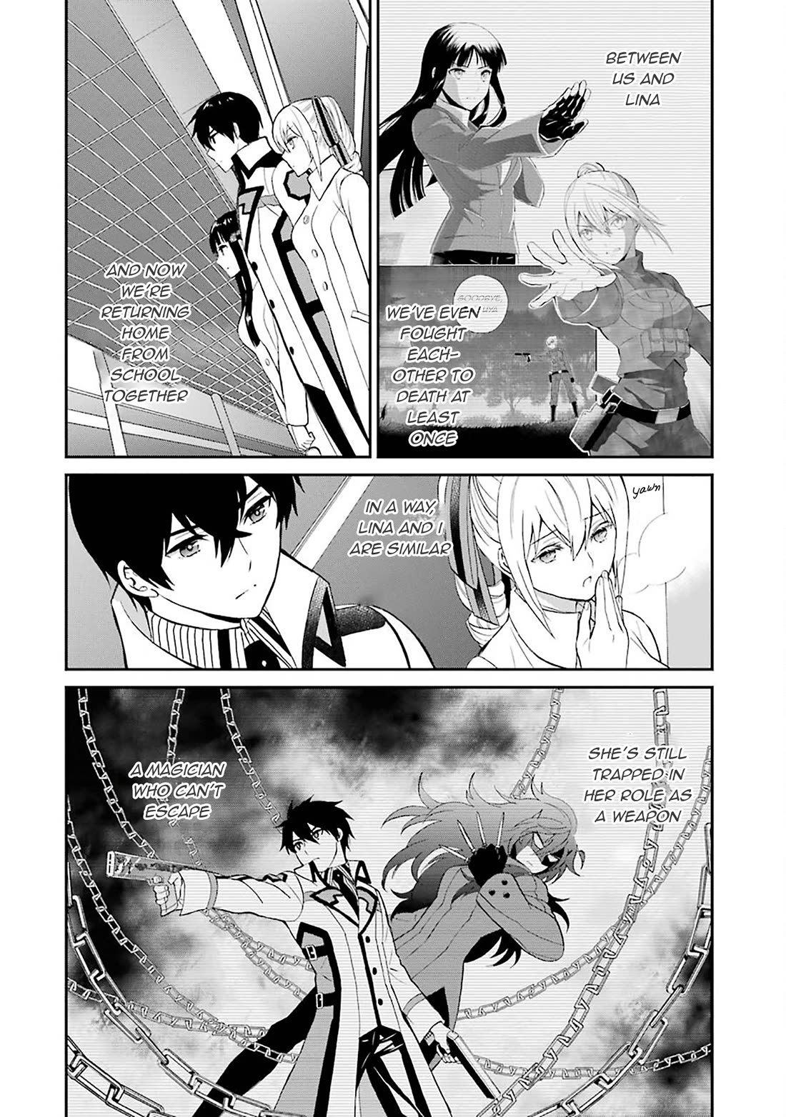 Mahouka Koukou no Rettousei - Raihousha Hen chapter 20 page 10