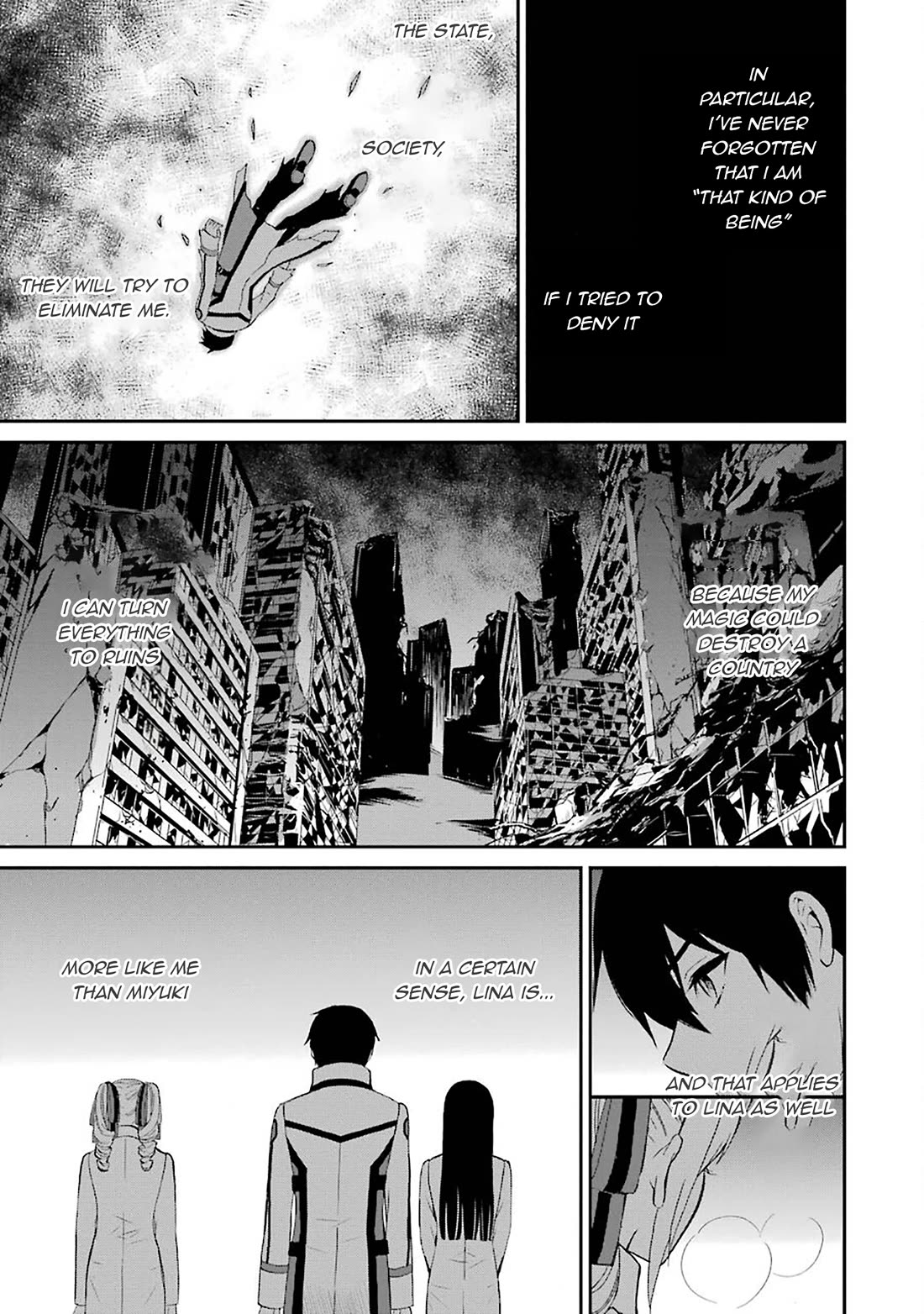 Mahouka Koukou no Rettousei - Raihousha Hen chapter 20 page 11