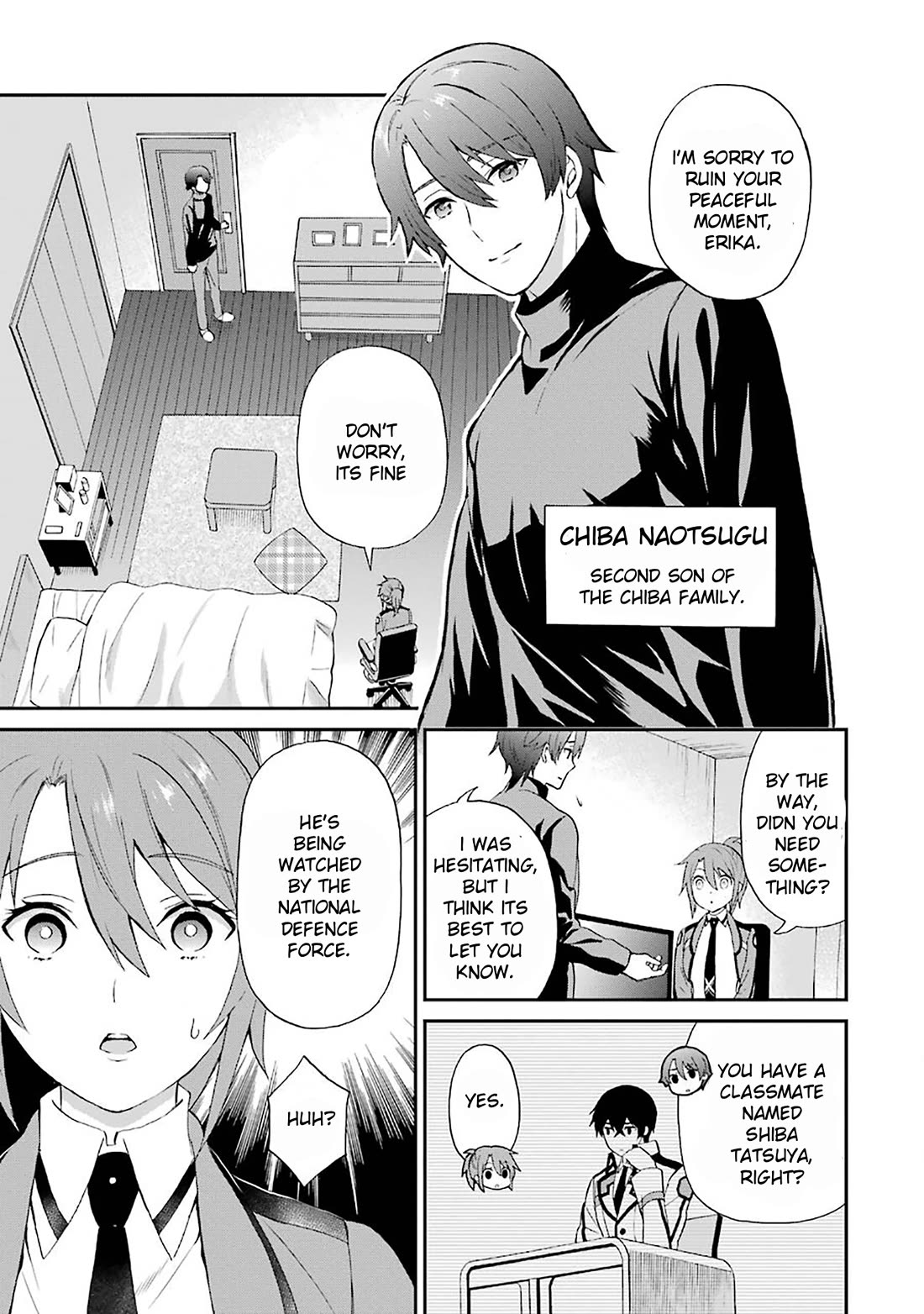 Mahouka Koukou no Rettousei - Raihousha Hen chapter 21 page 11
