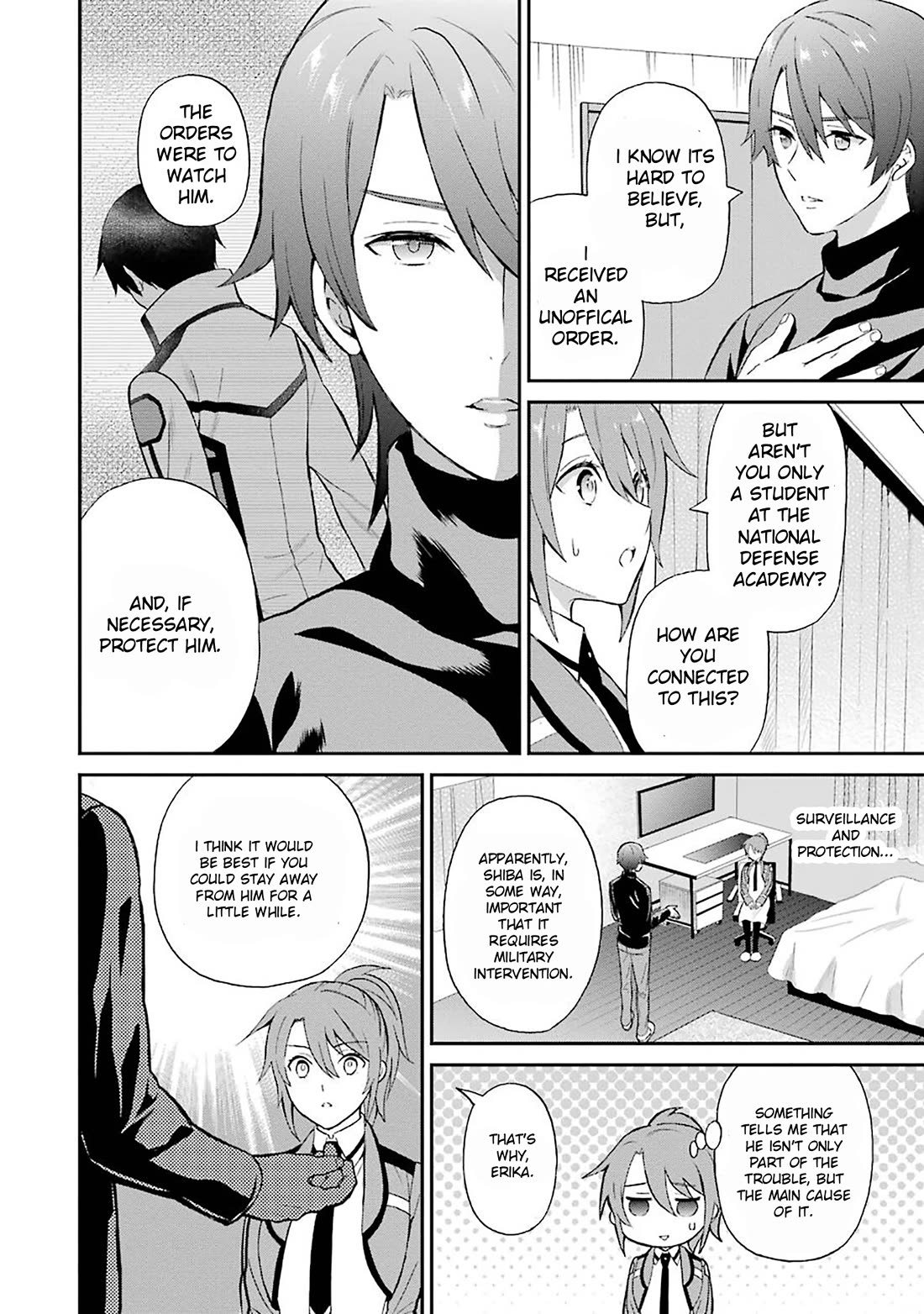 Mahouka Koukou no Rettousei - Raihousha Hen chapter 21 page 12