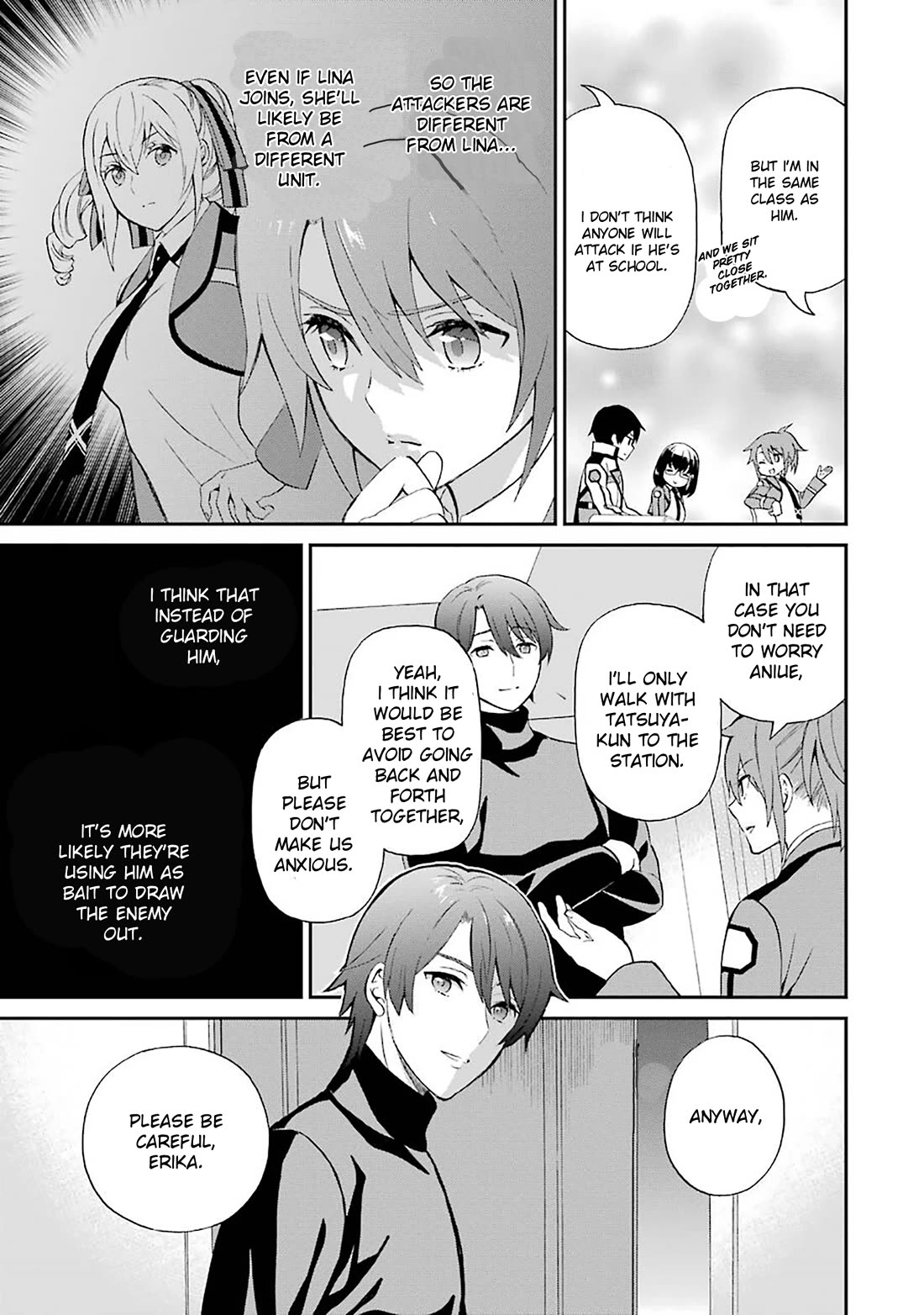 Mahouka Koukou no Rettousei - Raihousha Hen chapter 21 page 13