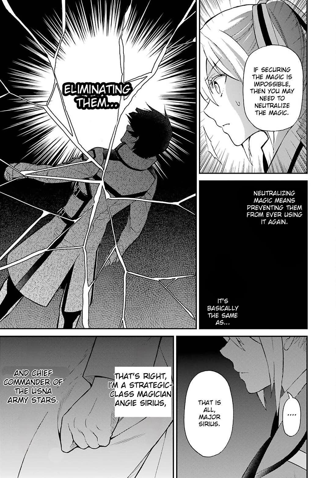 Mahouka Koukou no Rettousei - Raihousha Hen chapter 21 page 7