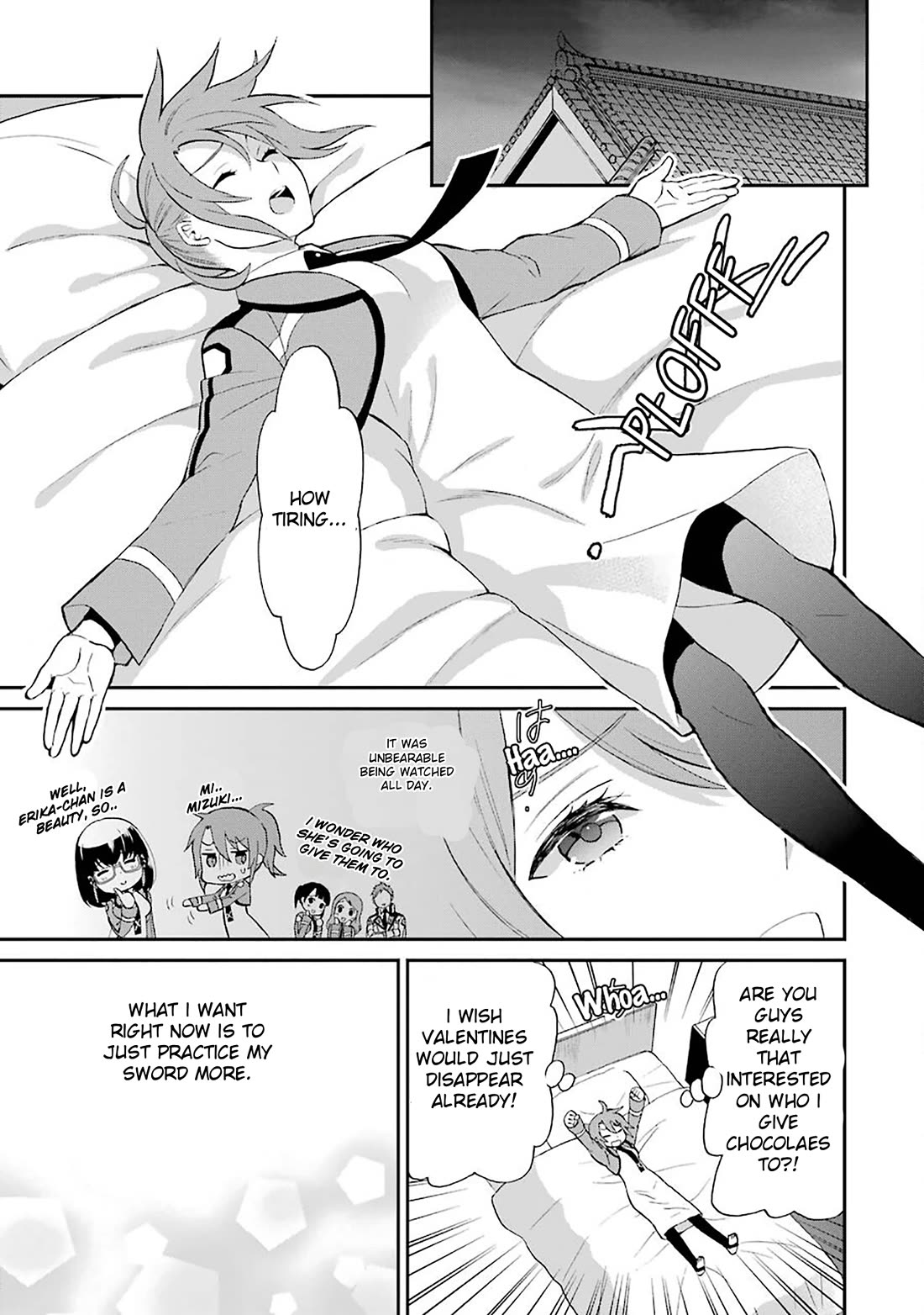Mahouka Koukou no Rettousei - Raihousha Hen chapter 21 page 9