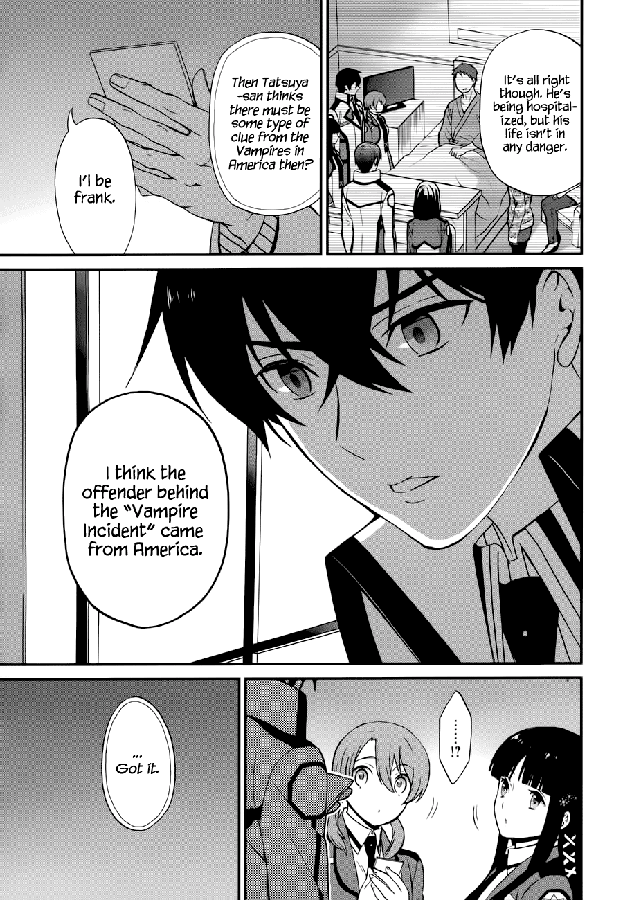 Mahouka Koukou no Rettousei - Raihousha Hen chapter 6 page 22