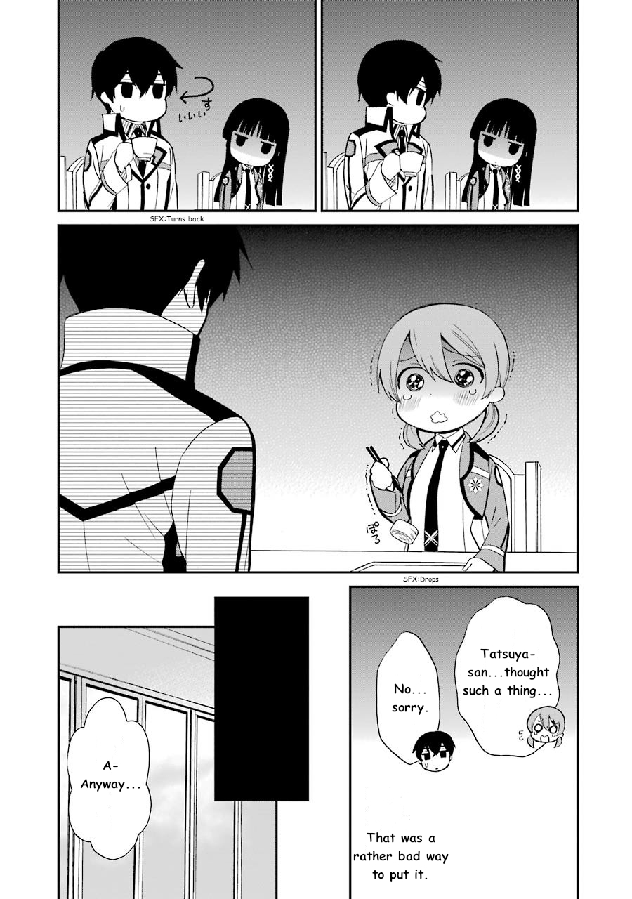 Mahouka Koukou no Rettousei - Raihousha Hen chapter 9 page 8