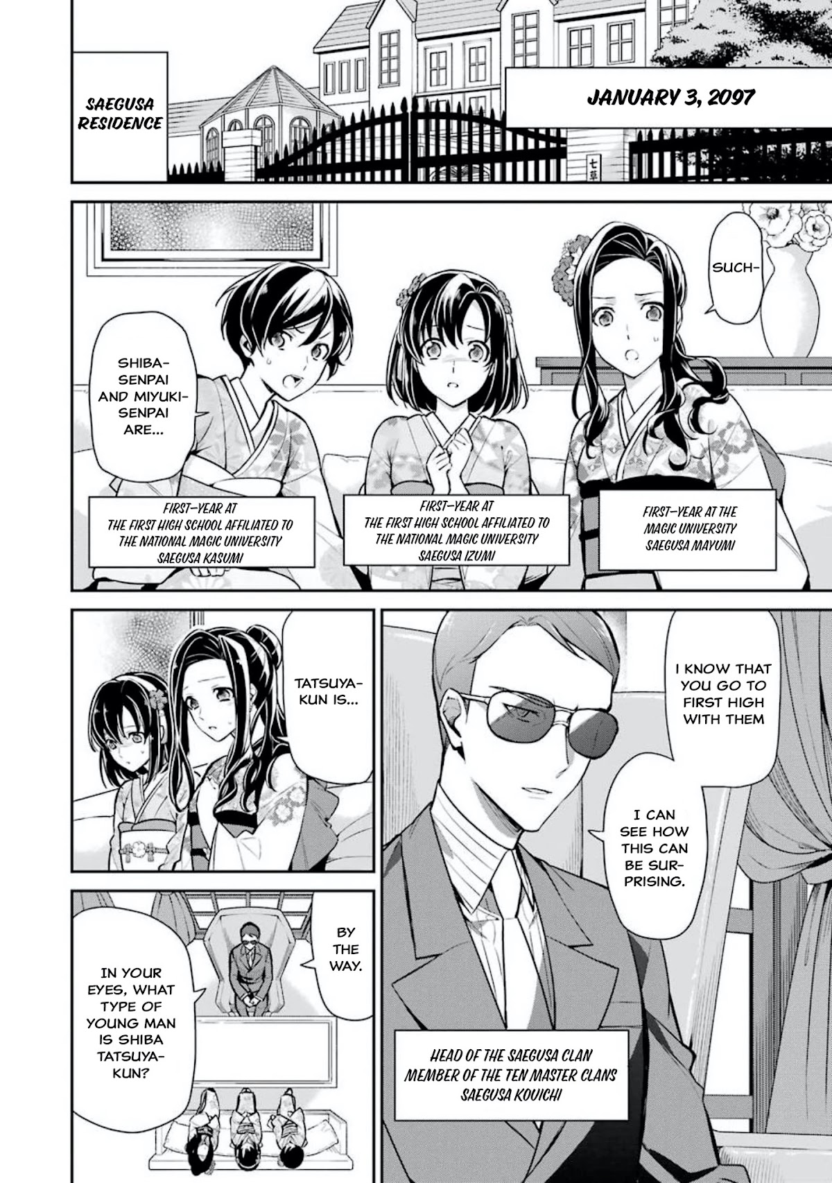 Mahouka Koukou no Rettousei - Shizoku Kaigi-hen chapter 1 page 14