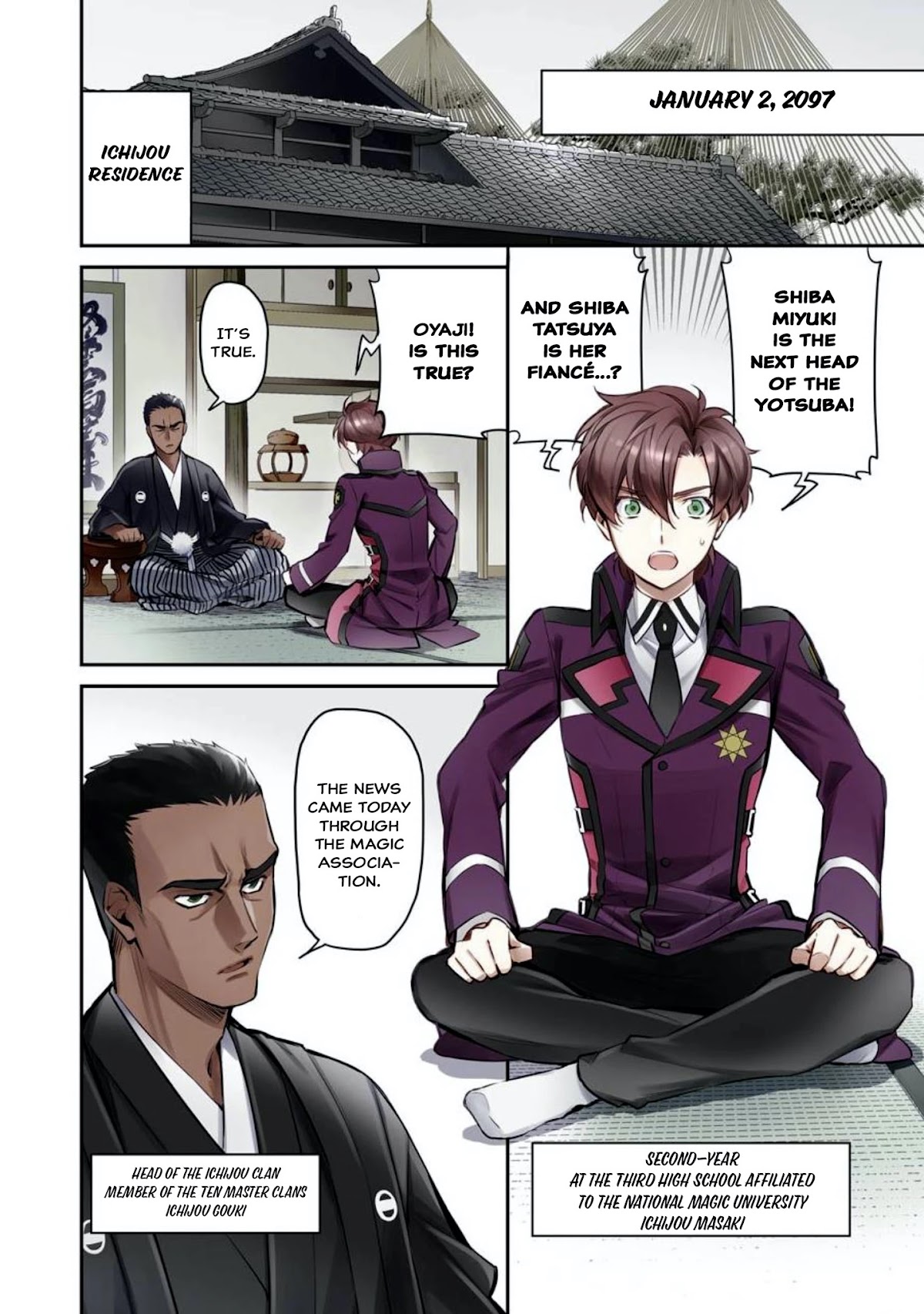 Mahouka Koukou no Rettousei - Shizoku Kaigi-hen chapter 1 page 8