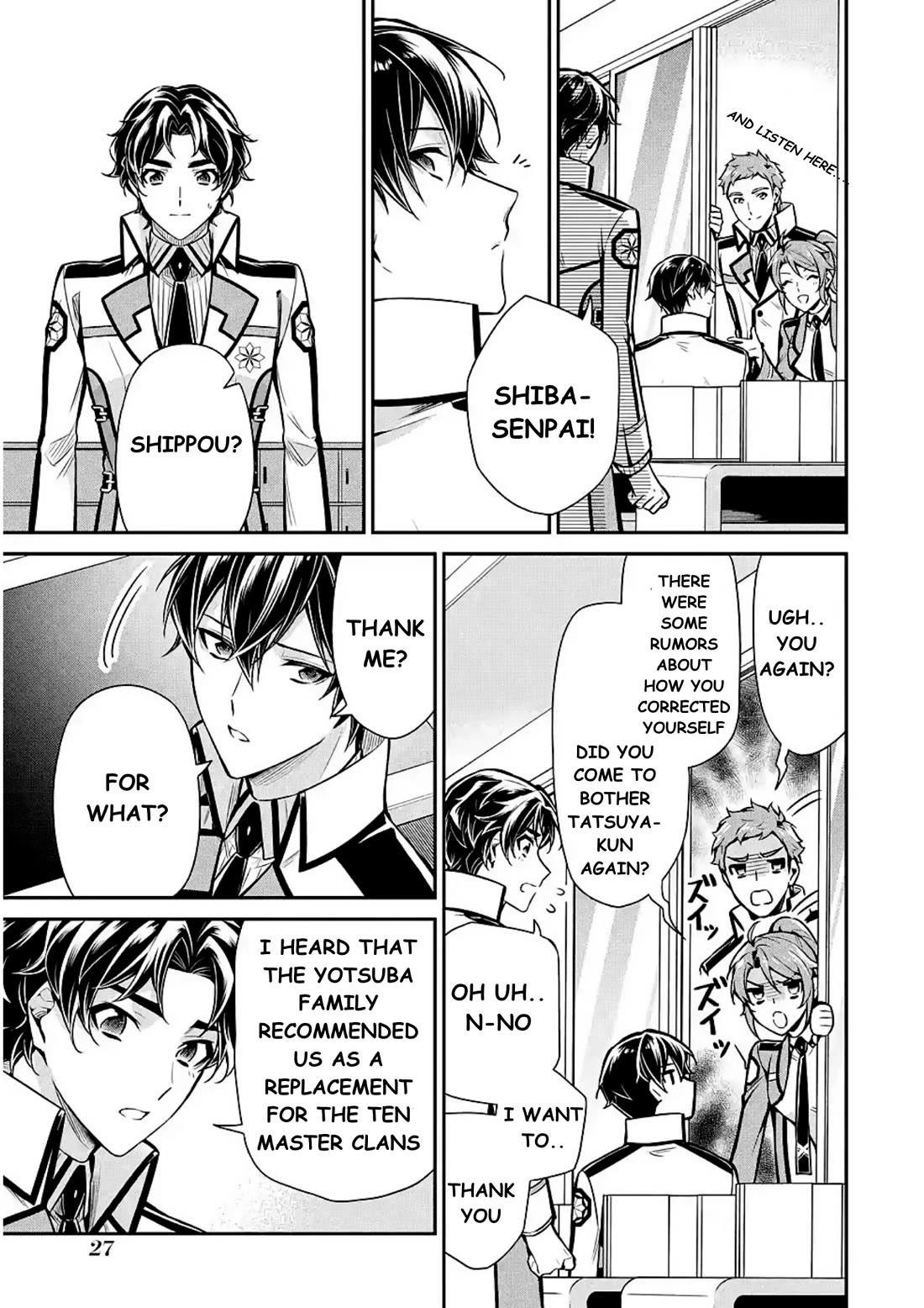 Mahouka Koukou no Rettousei - Shizoku Kaigi-hen chapter 11 page 29