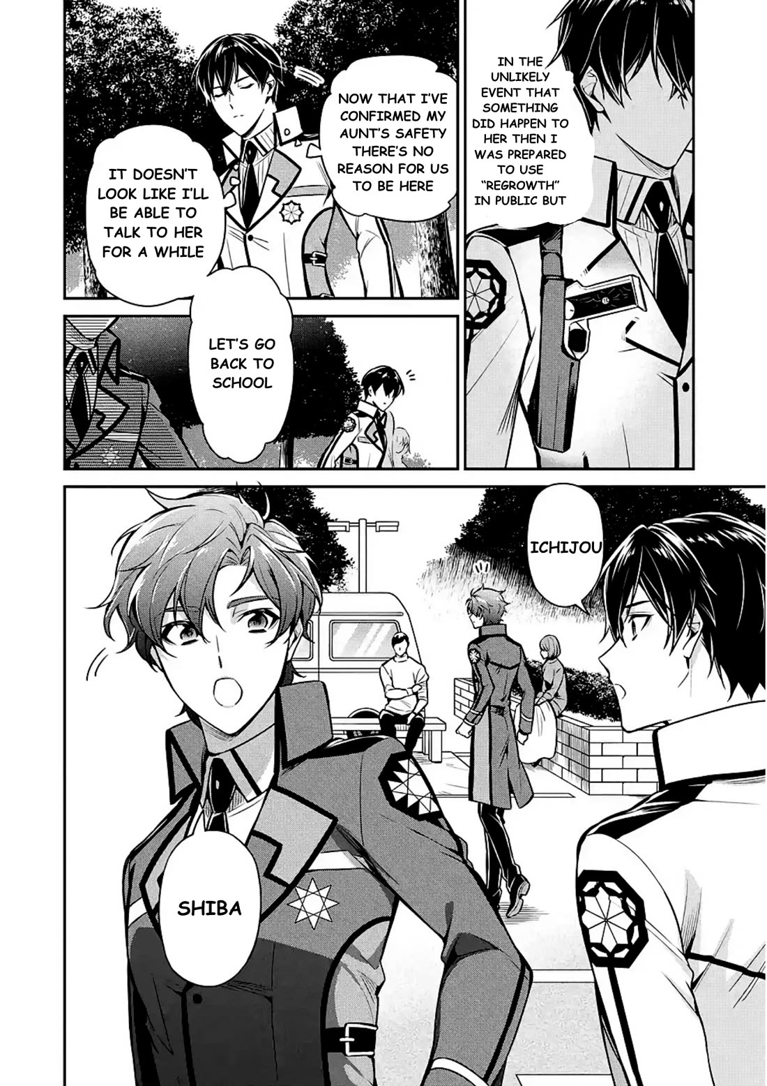 Mahouka Koukou no Rettousei - Shizoku Kaigi-hen chapter 14 page 12