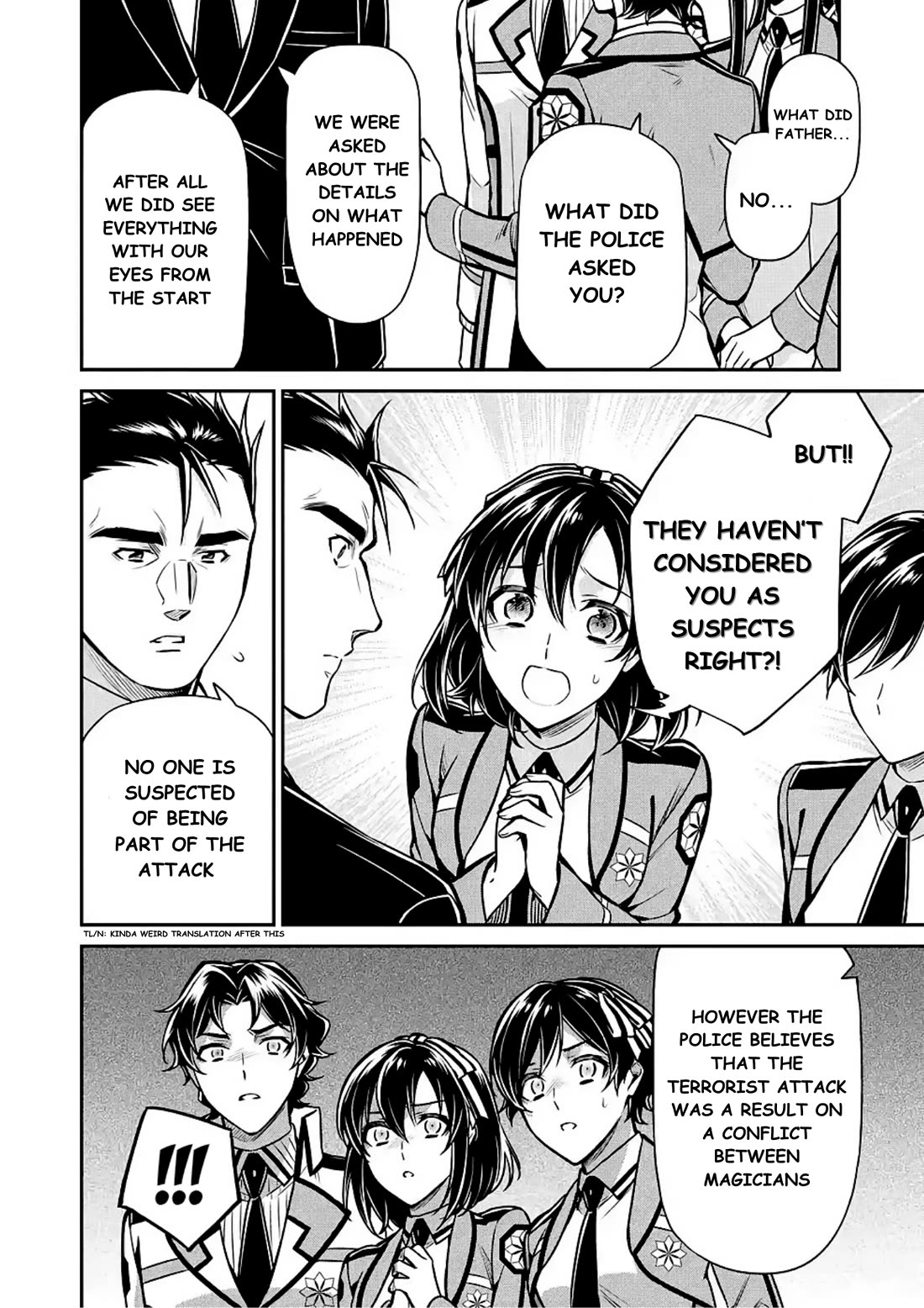 Mahouka Koukou no Rettousei - Shizoku Kaigi-hen chapter 14 page 18