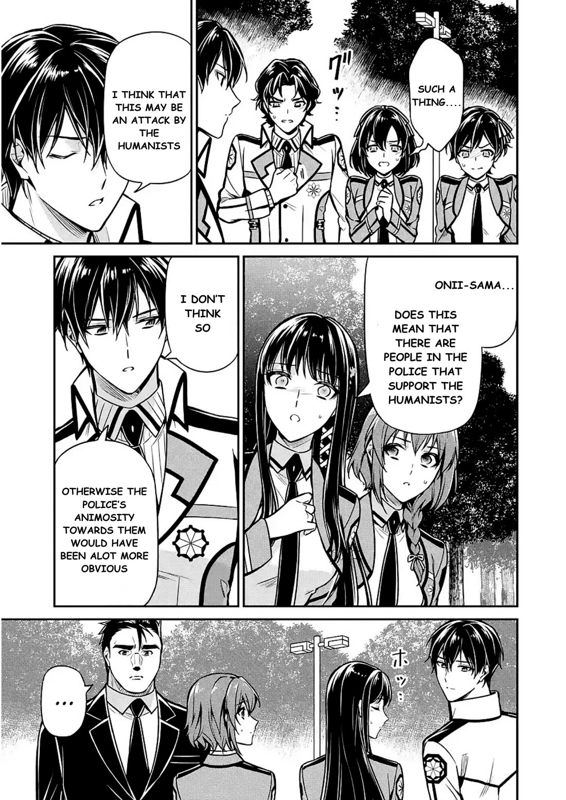 Mahouka Koukou no Rettousei - Shizoku Kaigi-hen chapter 14 page 19