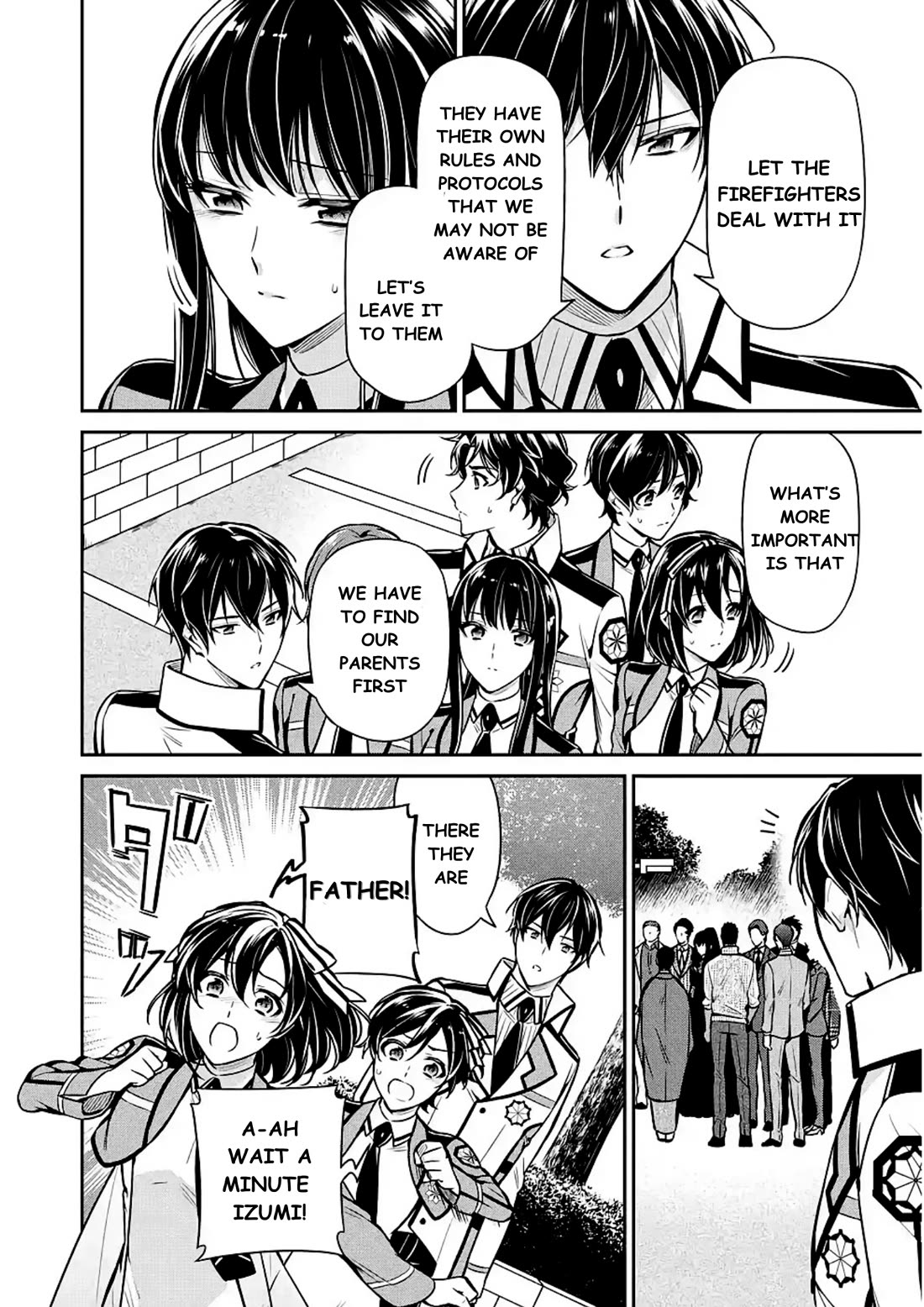 Mahouka Koukou no Rettousei - Shizoku Kaigi-hen chapter 14 page 4