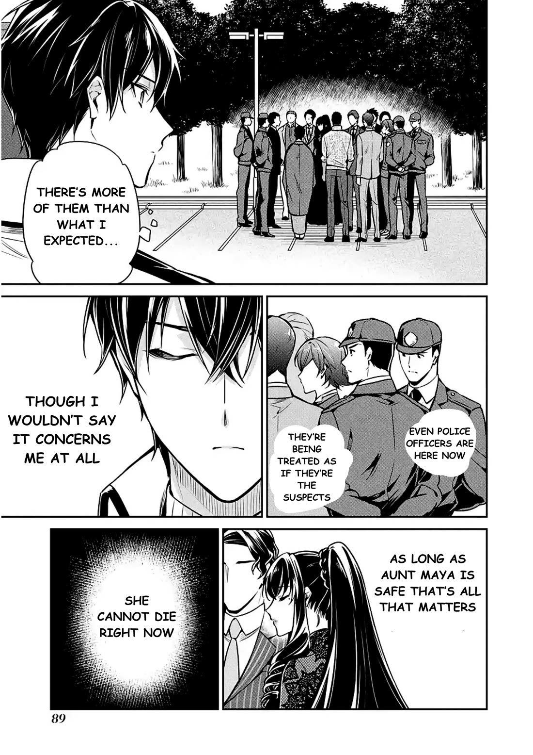 Mahouka Koukou no Rettousei - Shizoku Kaigi-hen chapter 14 page 9