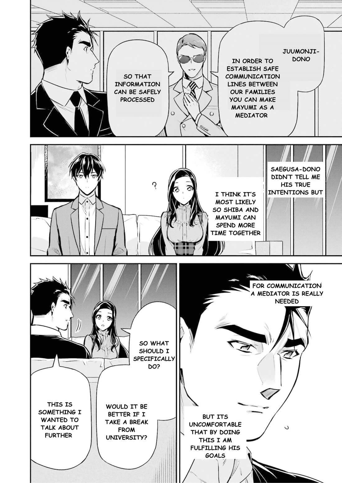 Mahouka Koukou no Rettousei - Shizoku Kaigi-hen chapter 16 page 35