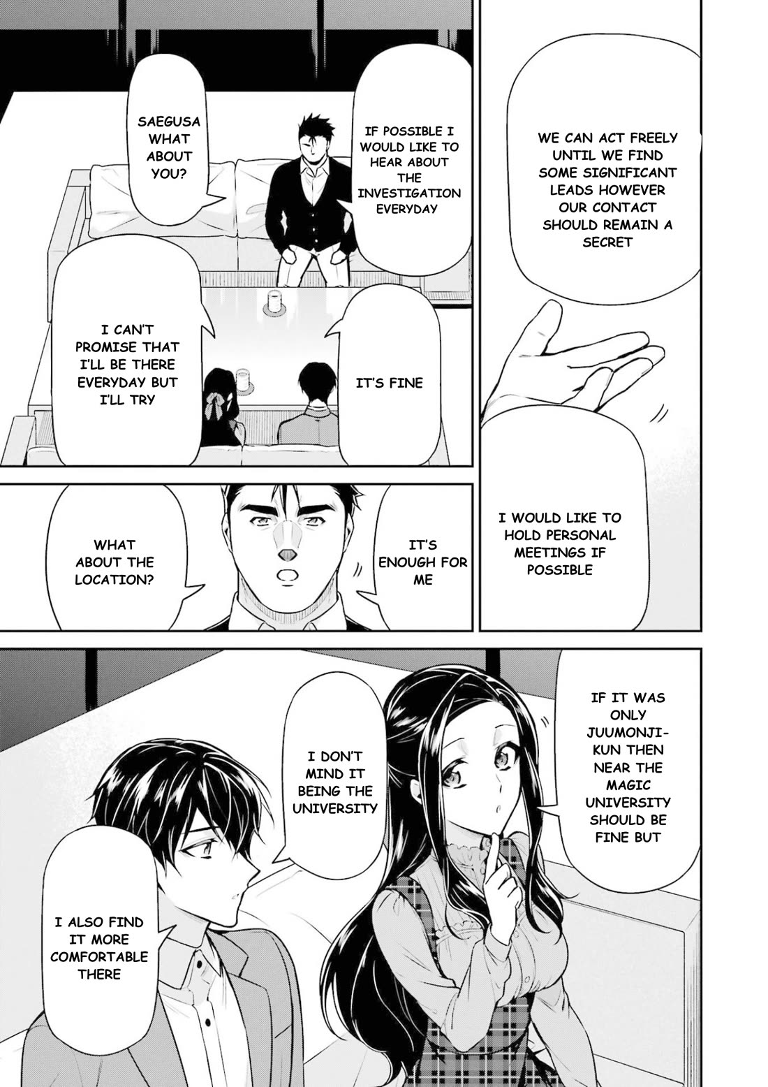 Mahouka Koukou no Rettousei - Shizoku Kaigi-hen chapter 16 page 36
