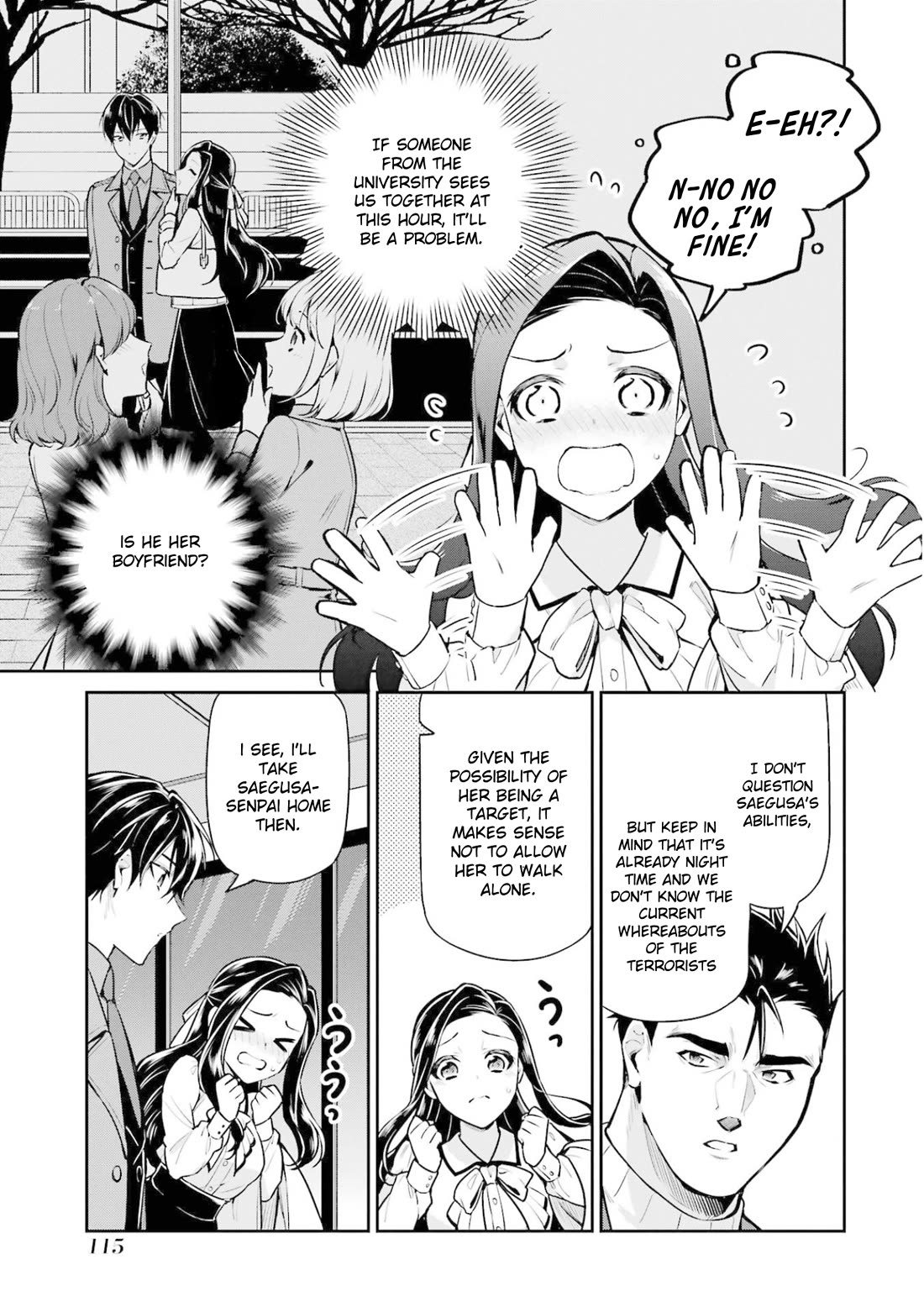 Mahouka Koukou no Rettousei - Shizoku Kaigi-hen chapter 19 page 14