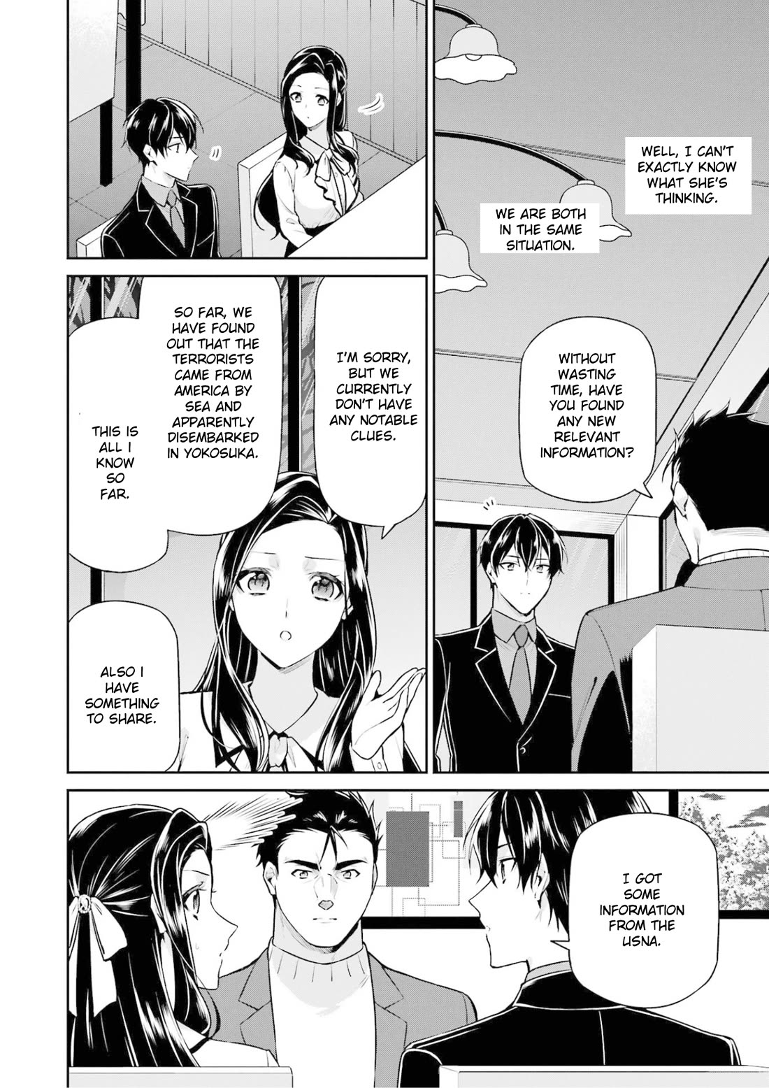 Mahouka Koukou no Rettousei - Shizoku Kaigi-hen chapter 19 page 9