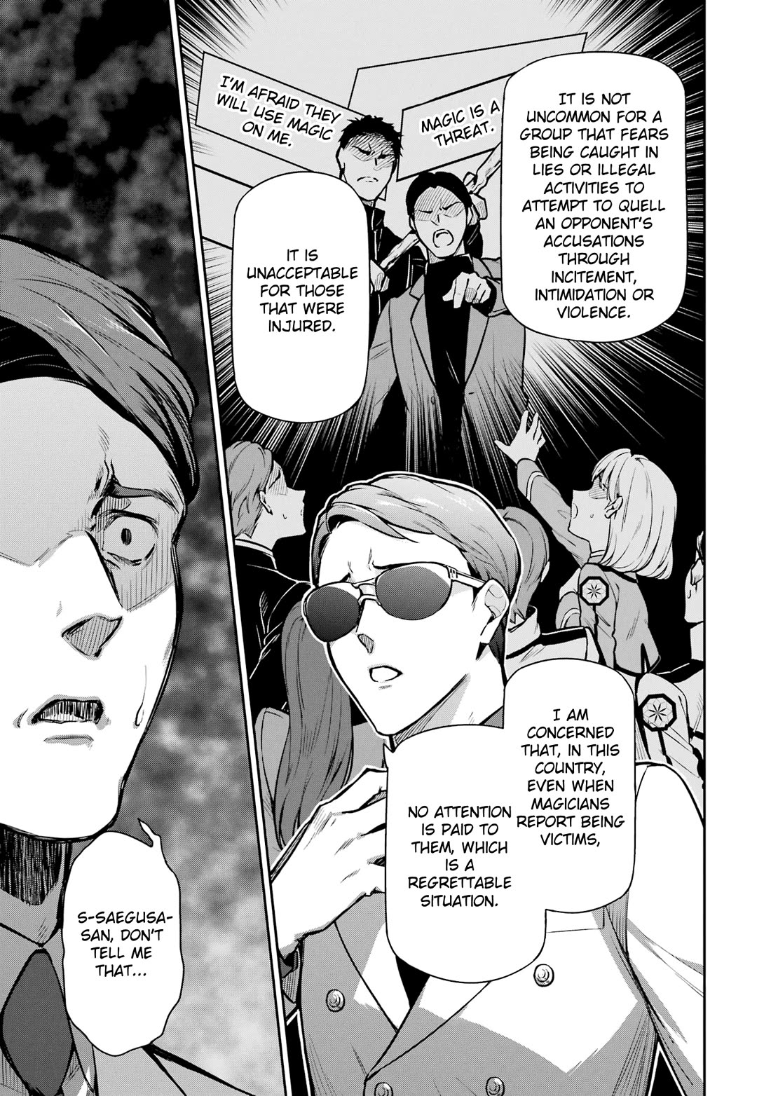 Mahouka Koukou no Rettousei - Shizoku Kaigi-hen chapter 23 page 15