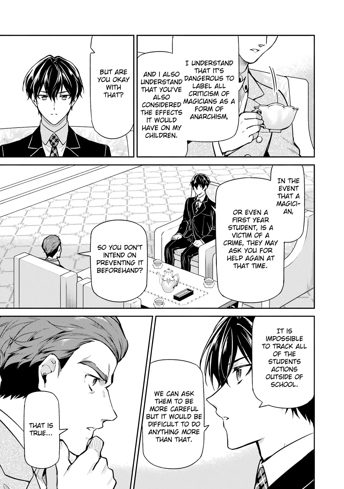 Mahouka Koukou no Rettousei - Shizoku Kaigi-hen chapter 23 page 7