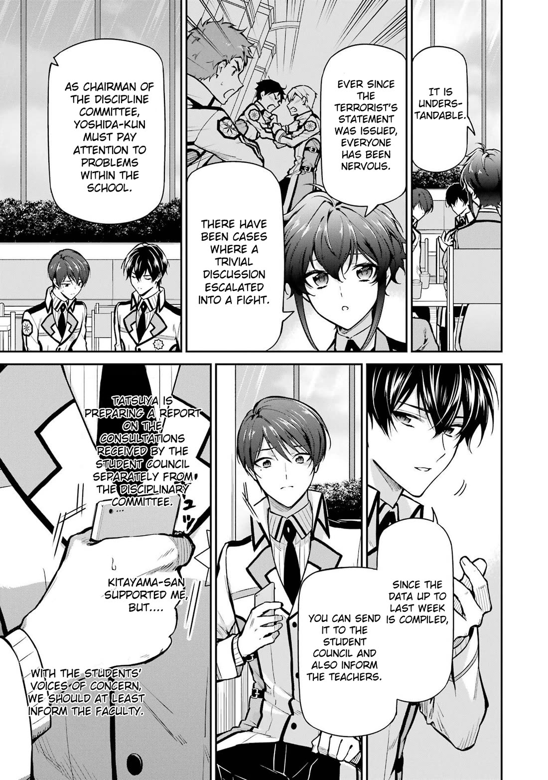 Mahouka Koukou no Rettousei - Shizoku Kaigi-hen chapter 24 page 17