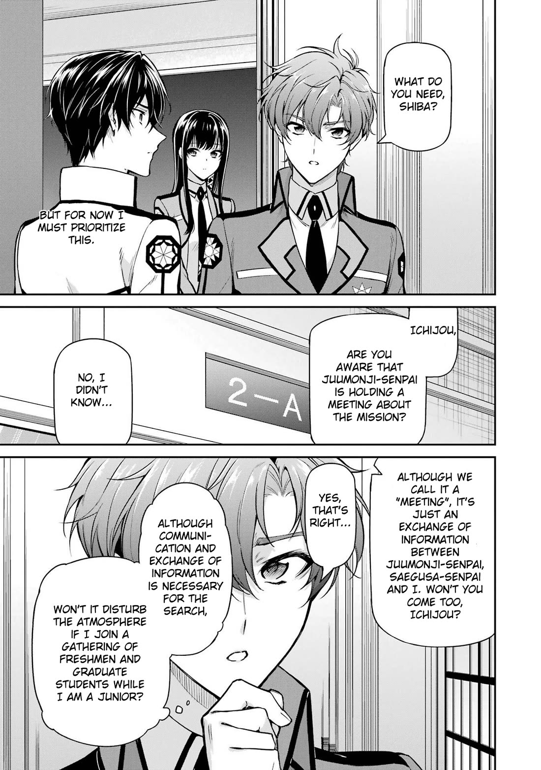 Mahouka Koukou no Rettousei - Shizoku Kaigi-hen chapter 24 page 21